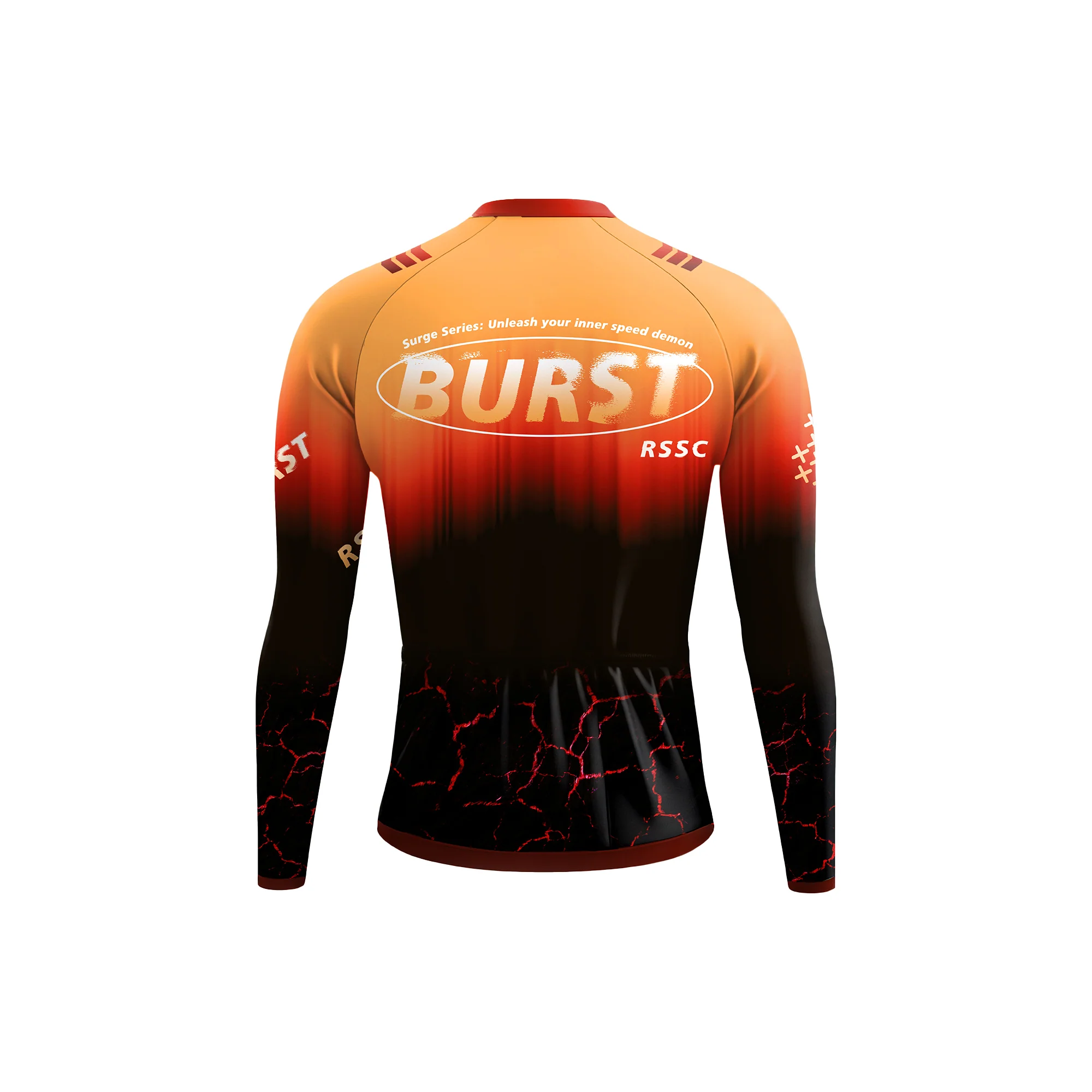 RSSC Burst Men's Long Sleeve Cycling Kit - Image 4