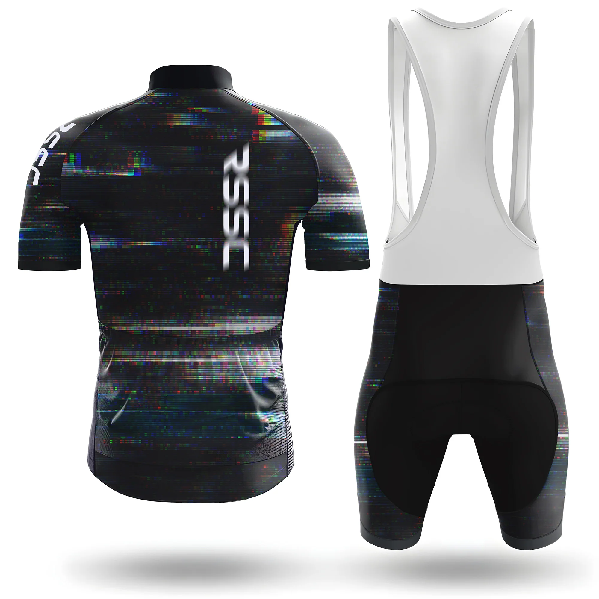 RSSC Digital Glitch Men's Short Sleeve Cycling Kit - Image 2