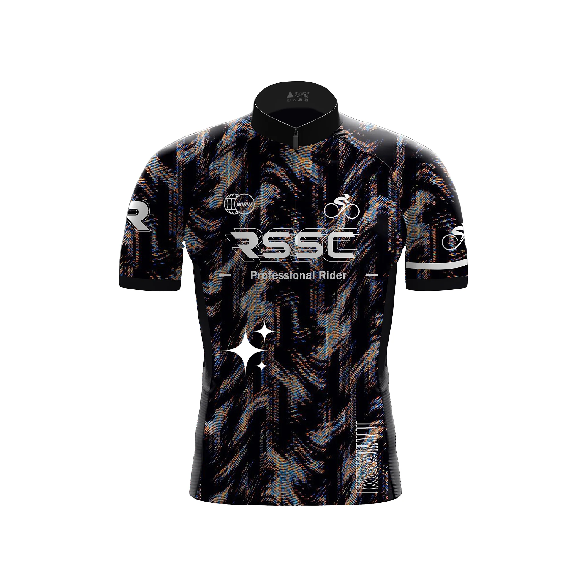 RSSC Glitch Signal Pro Men's Short Sleeve Cycling Kit - Image 3