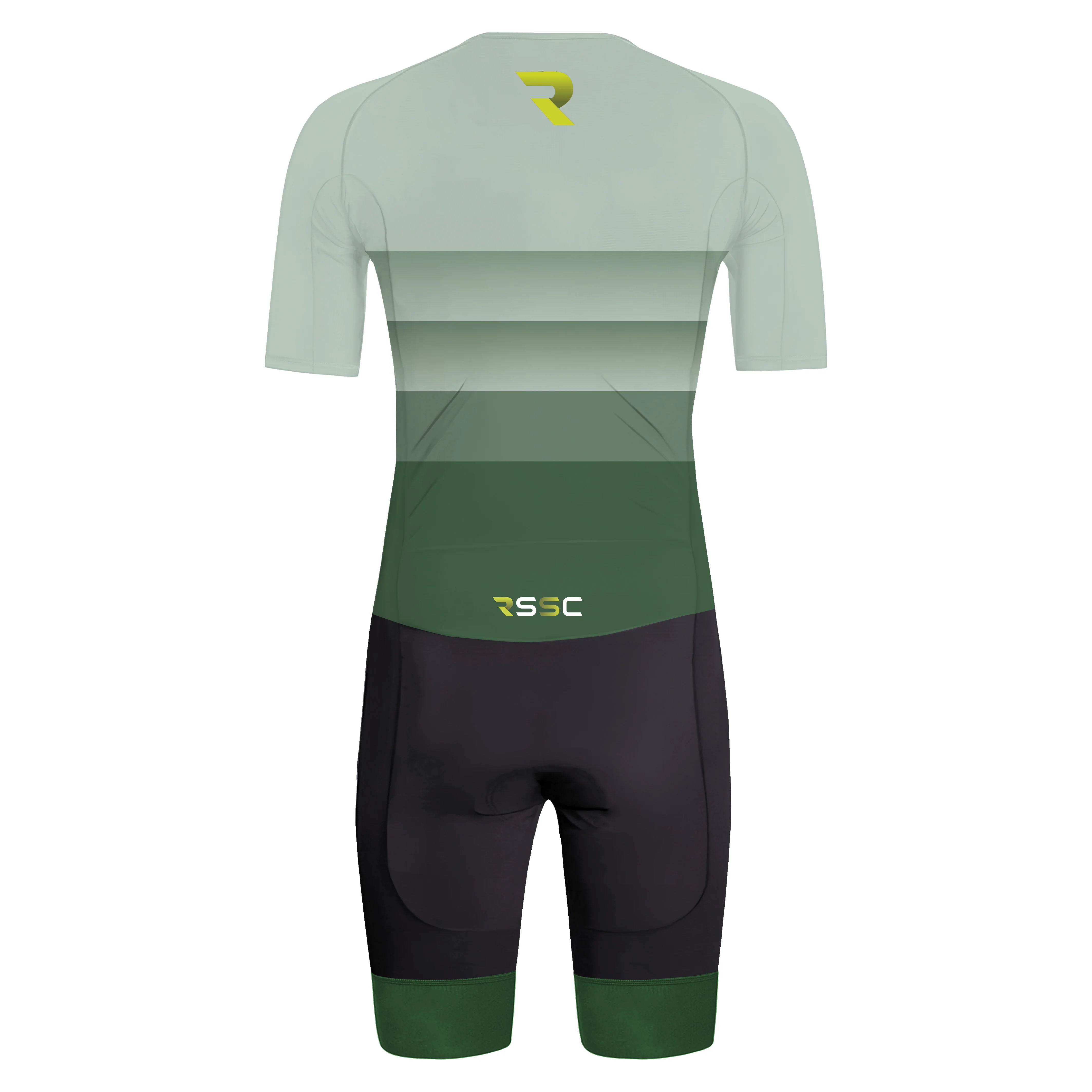 Rssc Green Men's Triathlon Suit - Image 2