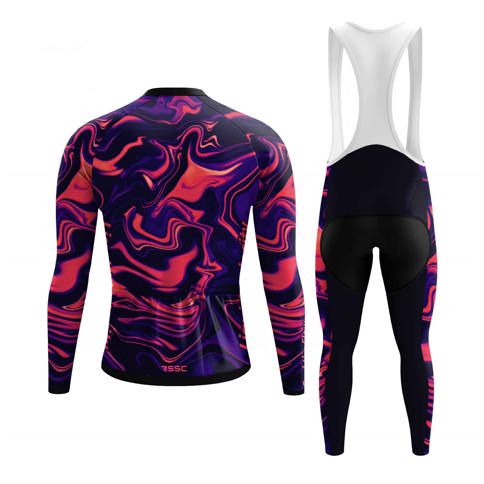 RSSC Liquid Velocity Men's Long Sleeve Cycling Kit - Image 2