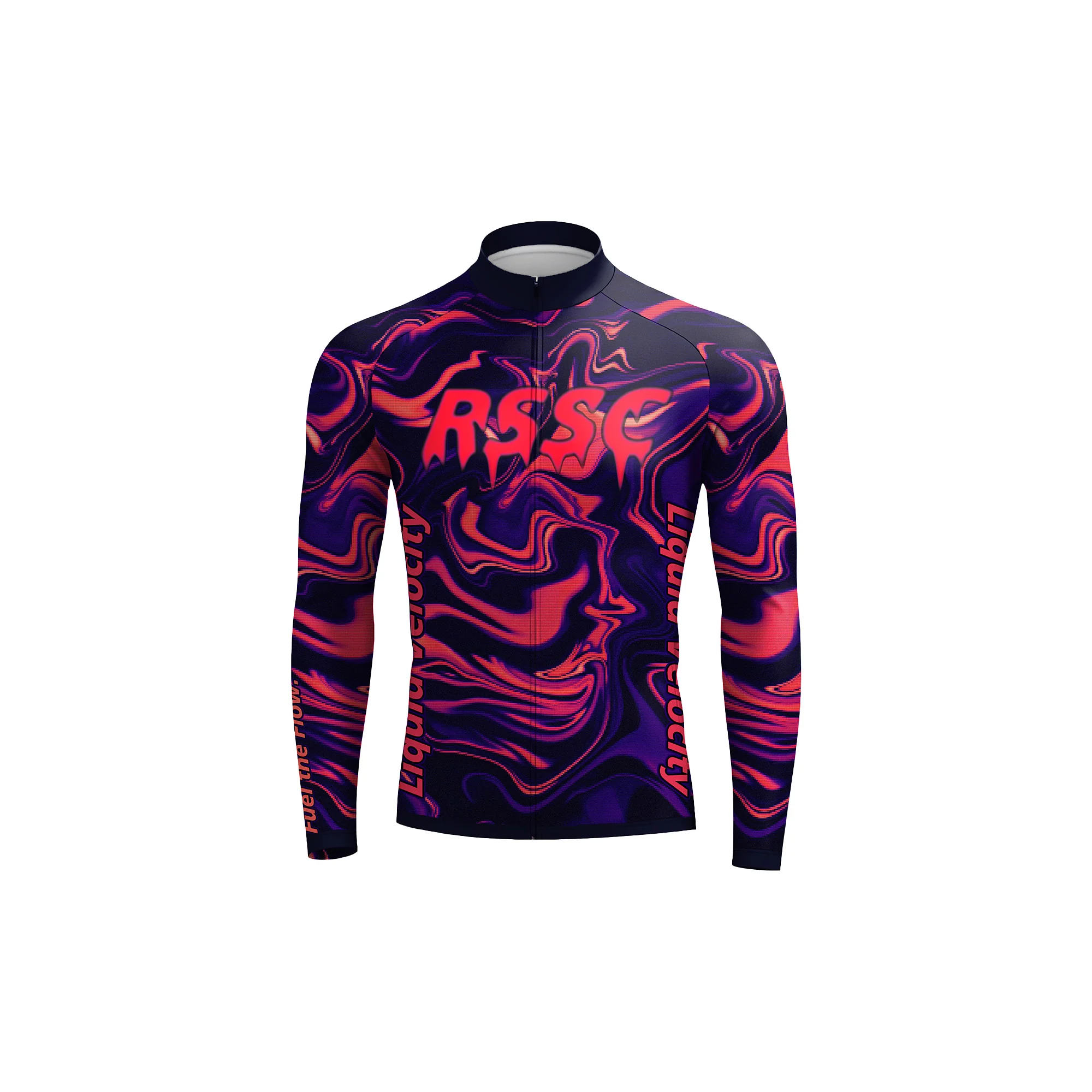 RSSC Liquid Velocity Men's Long Sleeve Cycling Kit - Image 3