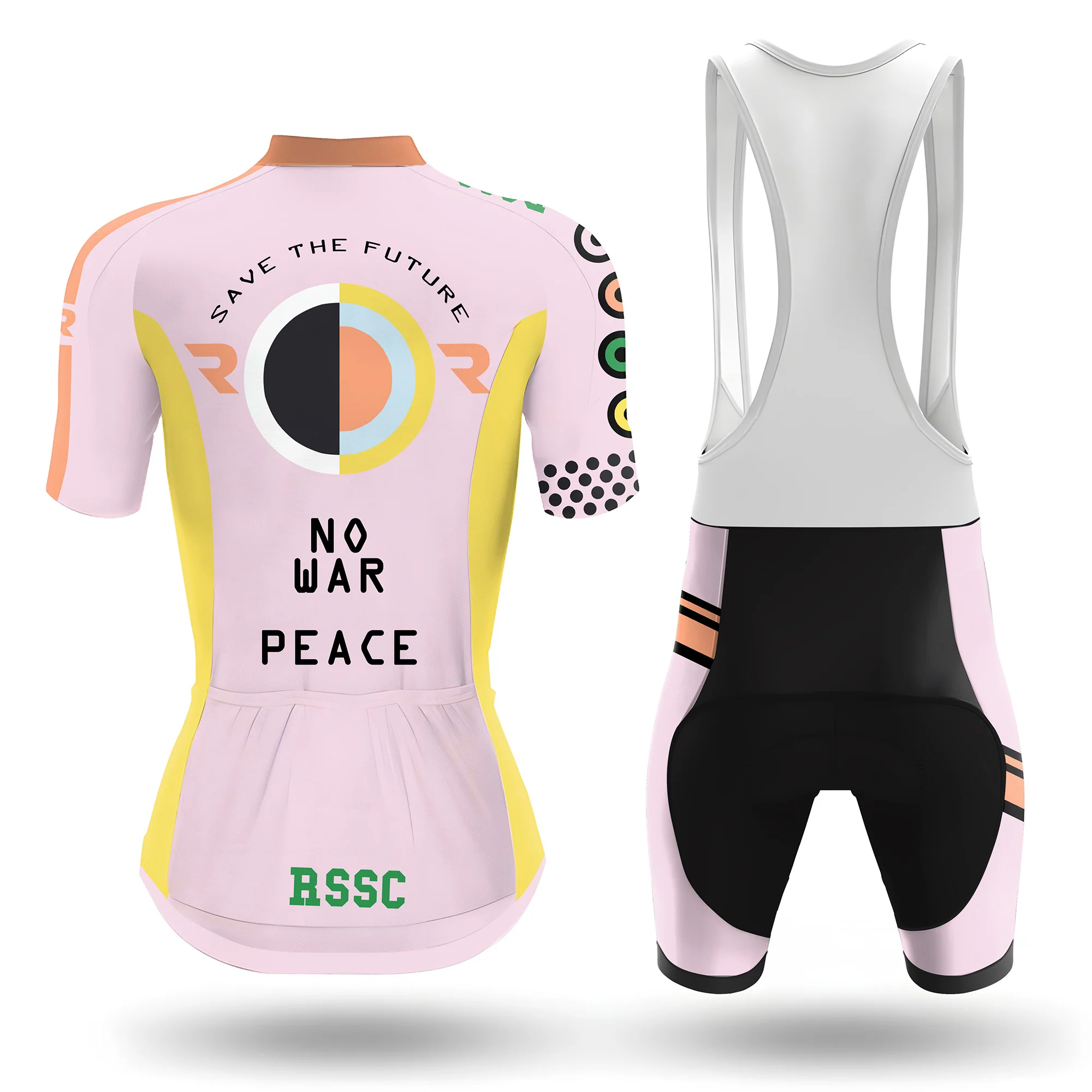 RSSC Peace Envoy Women's Short Sleeve Cycling Kit - Image 2