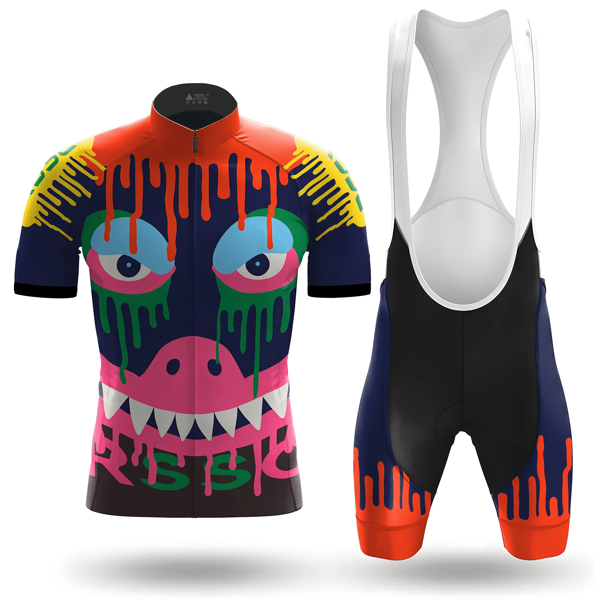 RSSC Slime-Beast Men's Short Sleeve Cycling Kit