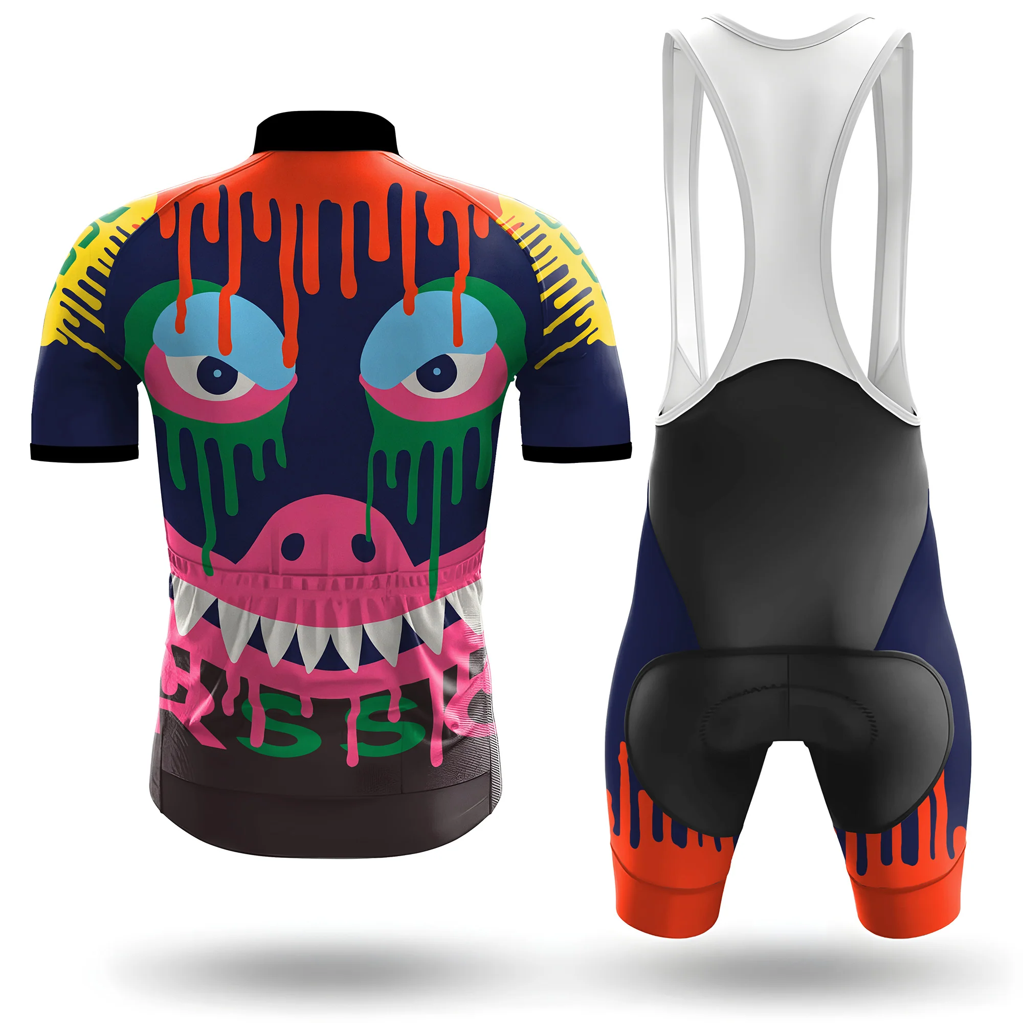 RSSC Slime-Beast Men's Short Sleeve Cycling Kit - Image 2