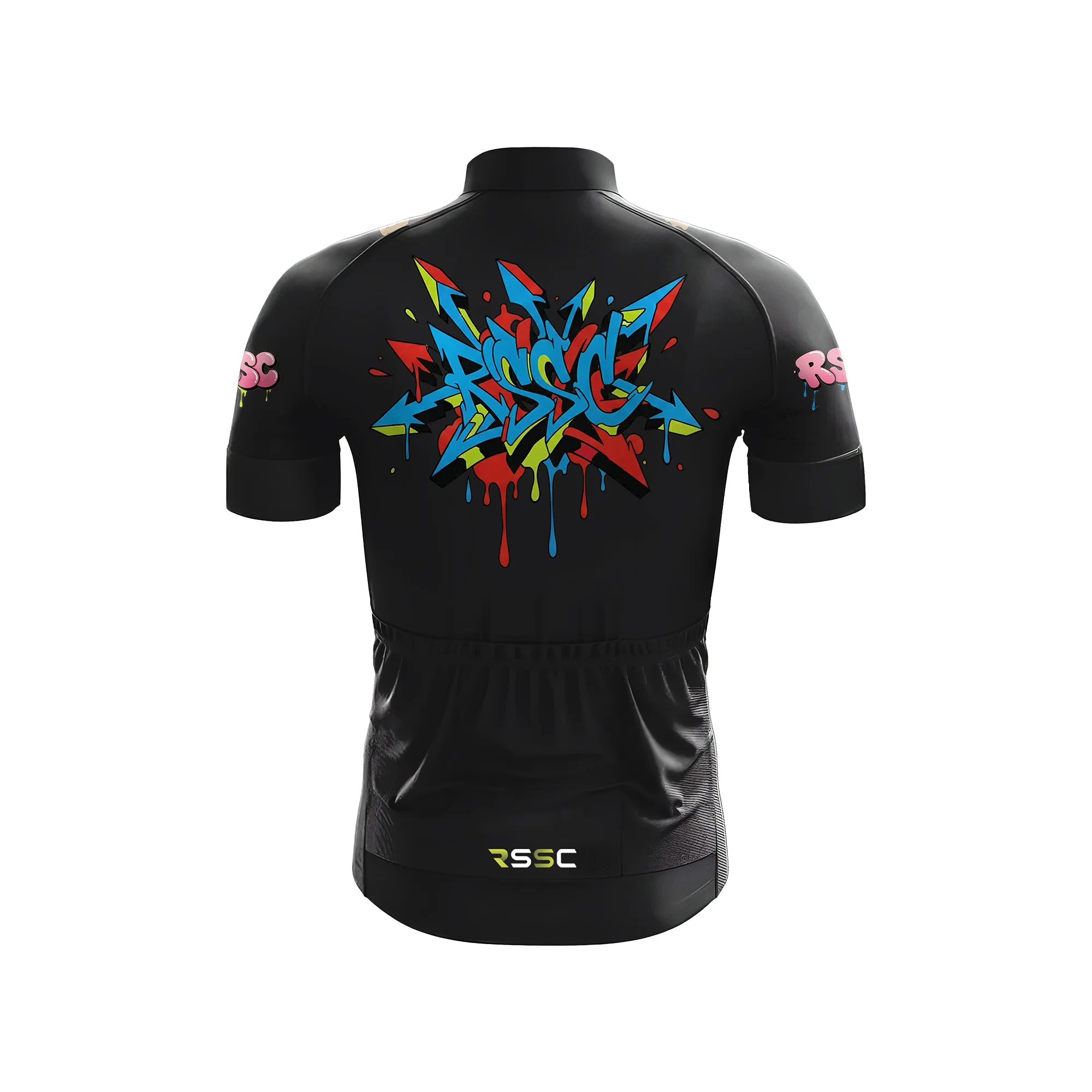 RSSC Urban Graffiti Edge Men's Short Sleeve Cycling Kit - Image 4