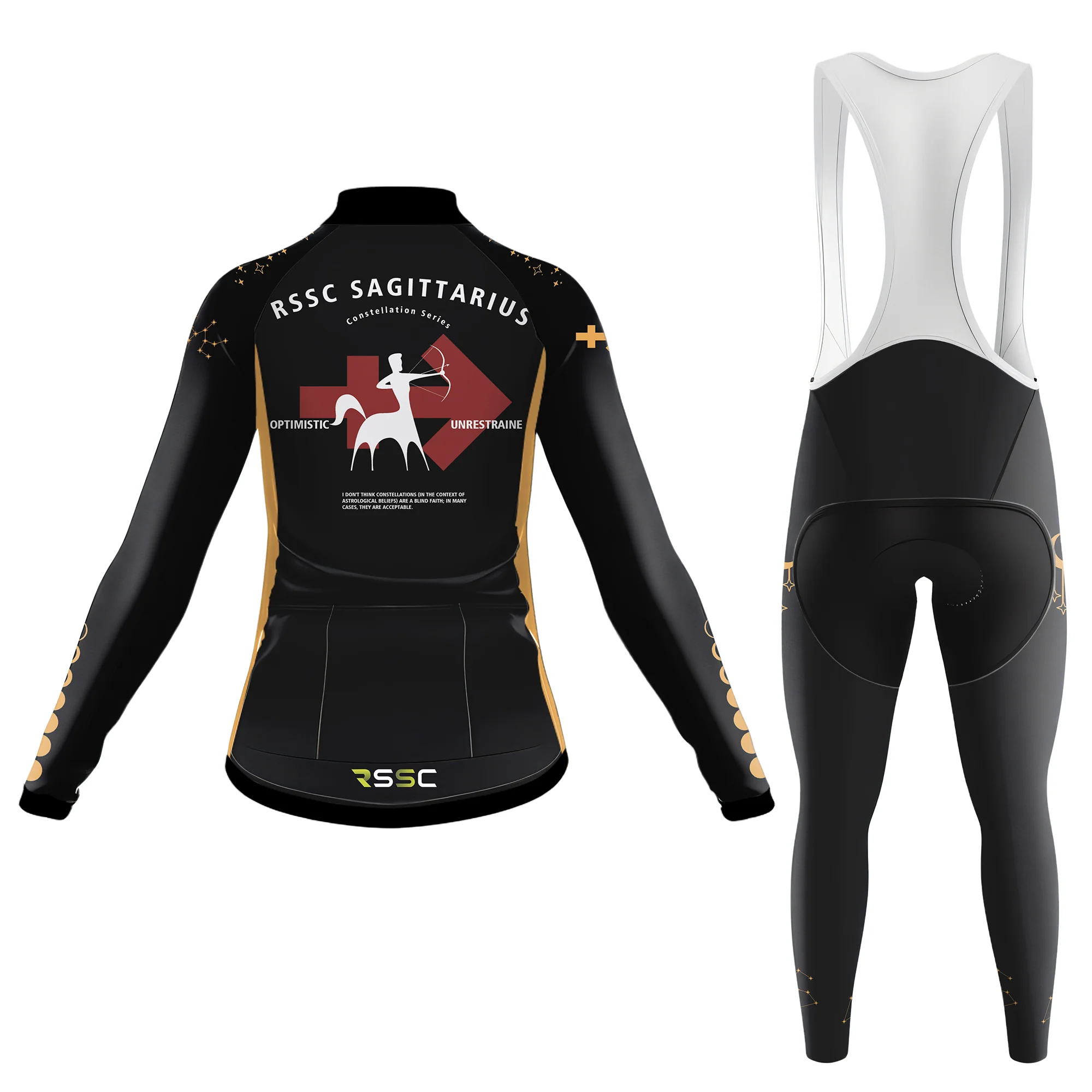 Sagittarius Women's Long Sleeve Cycling Kit - Image 2