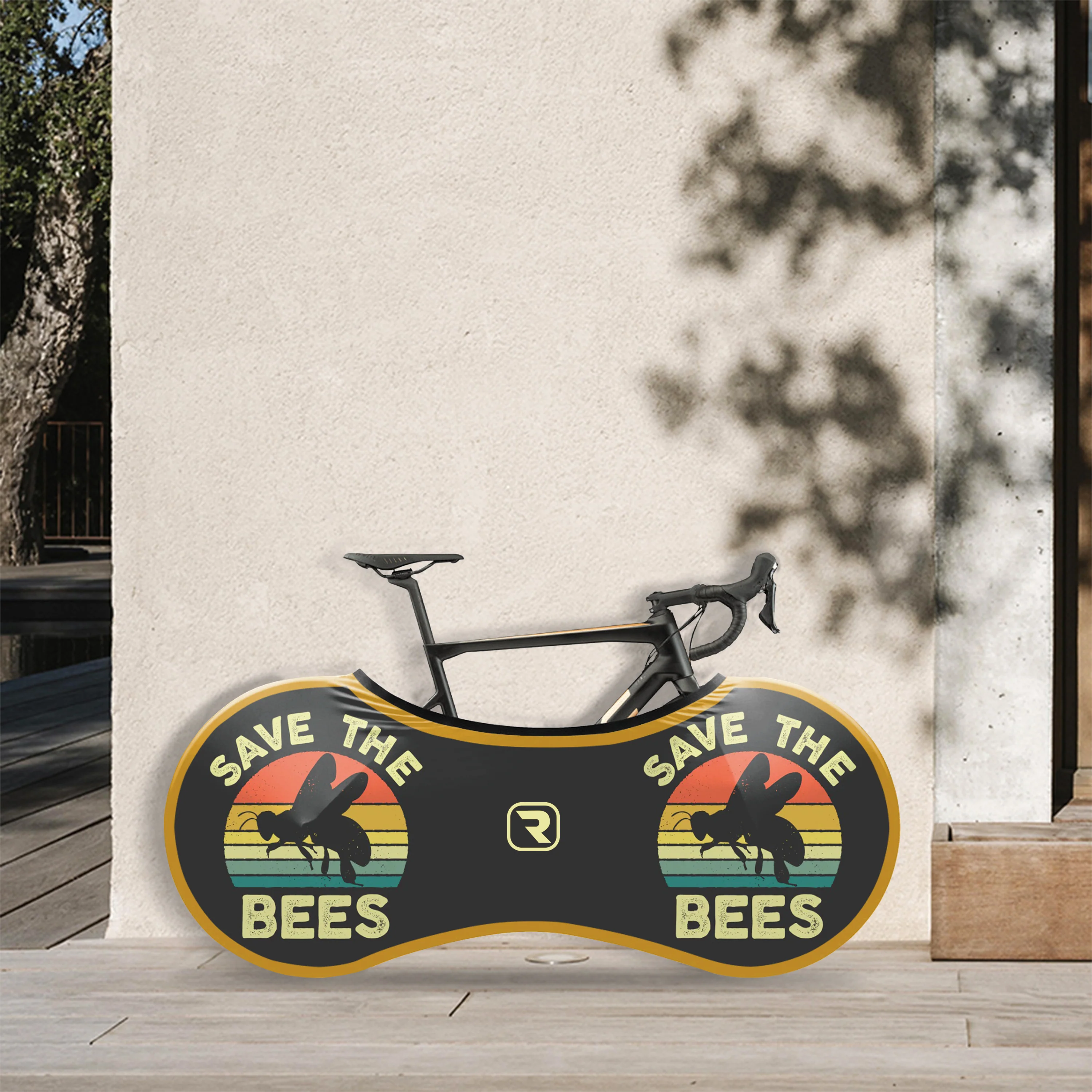 Save The Bees Bicycle Wheels Cover - Image 2