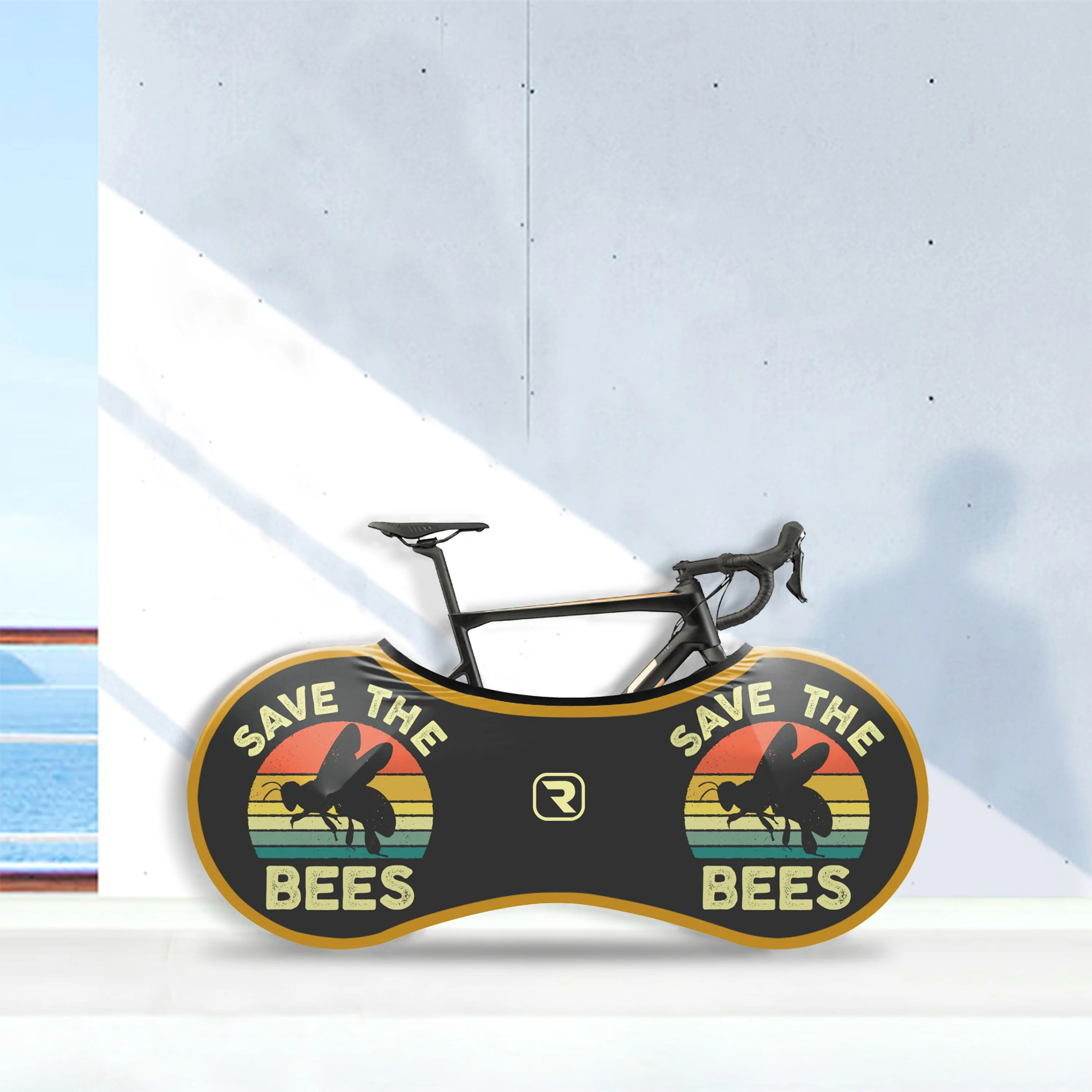 Save The Bees Bicycle Wheels Cover - Image 5