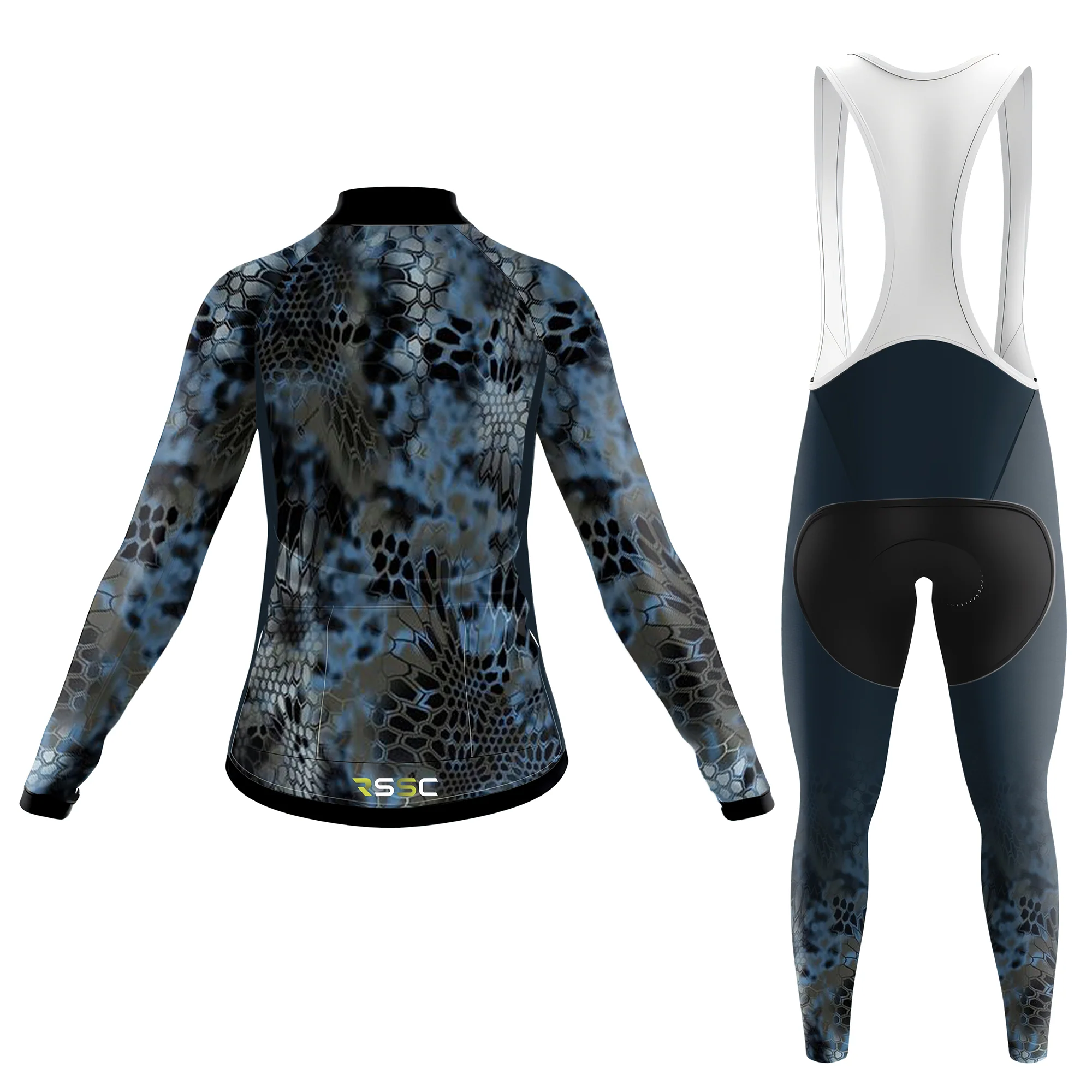 Serpent Scale Women's Long Sleeve Cycling Kit - Image 2