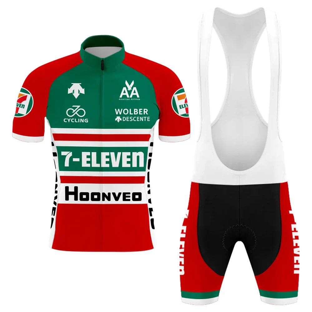 Seven Eleven Men's Short Sleeve Cycling Kit