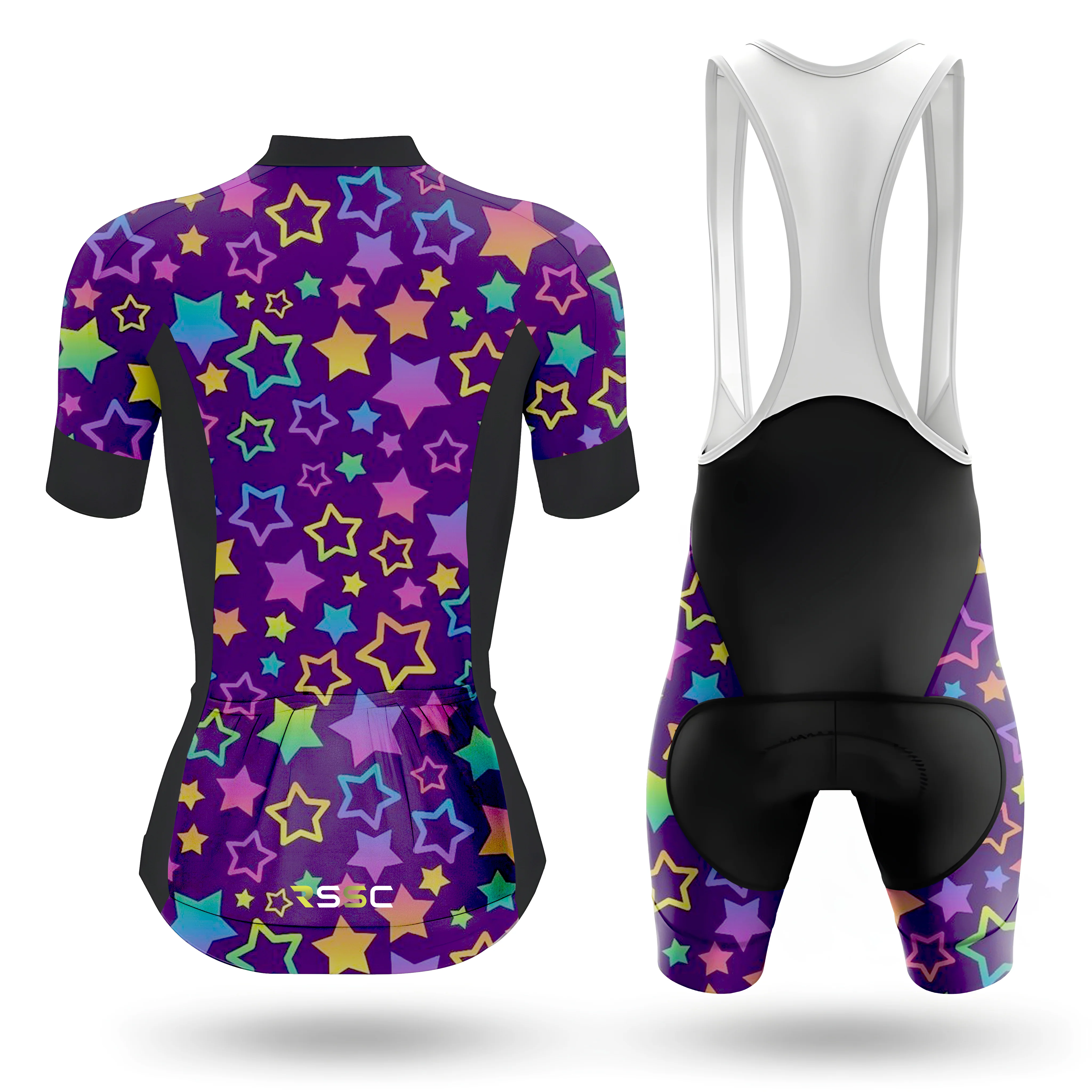 Shining Stars Women's Short Sleeve Cycling Kit - Image 2