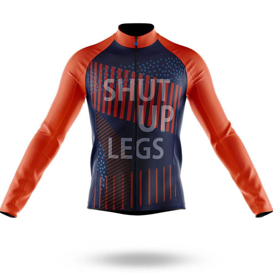 Shut Up Legs Men's Long Sleeve Cycling Jersey