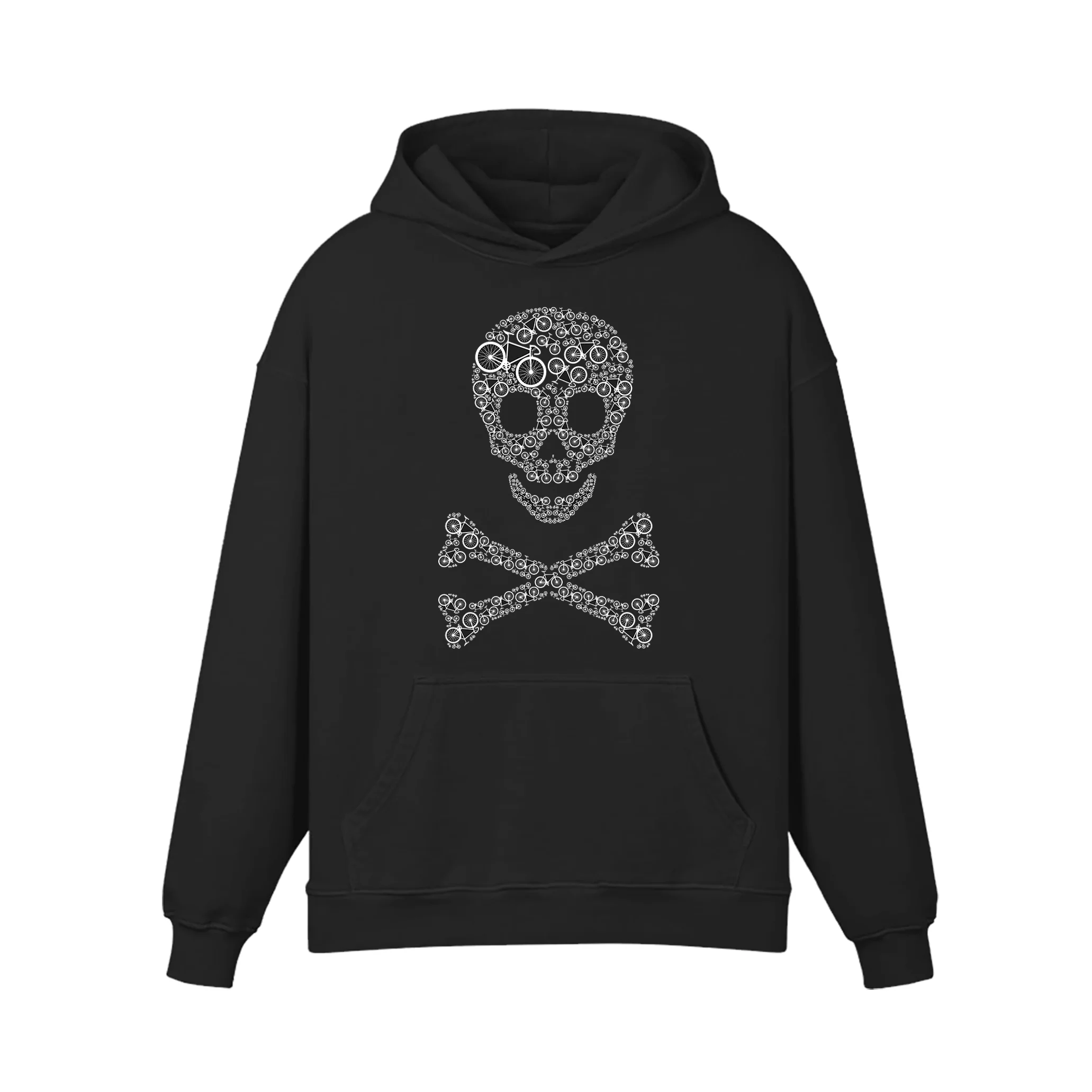 Skull Bicycle Hoodie