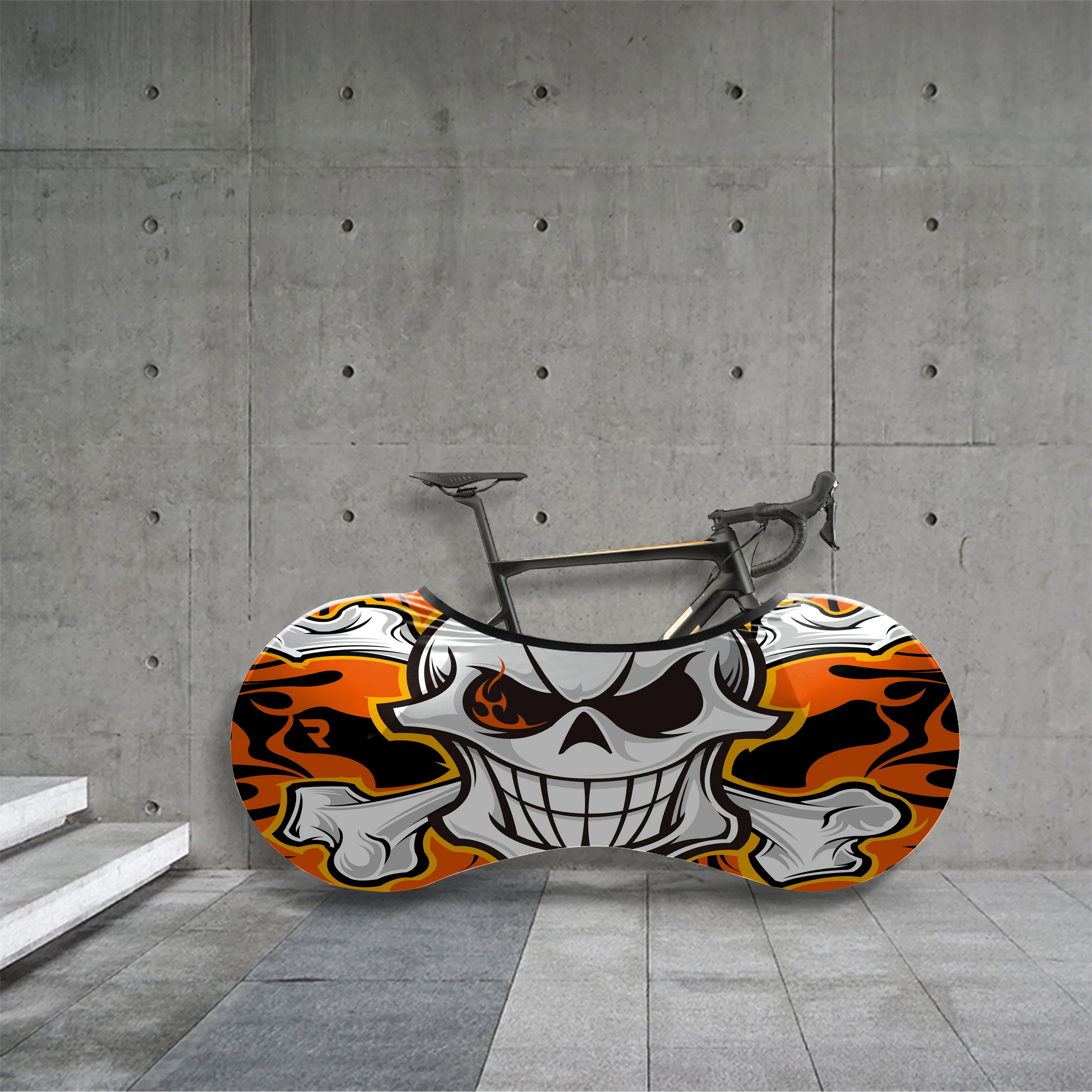 Skull Bone Bicycle Wheels Cover - Image 3