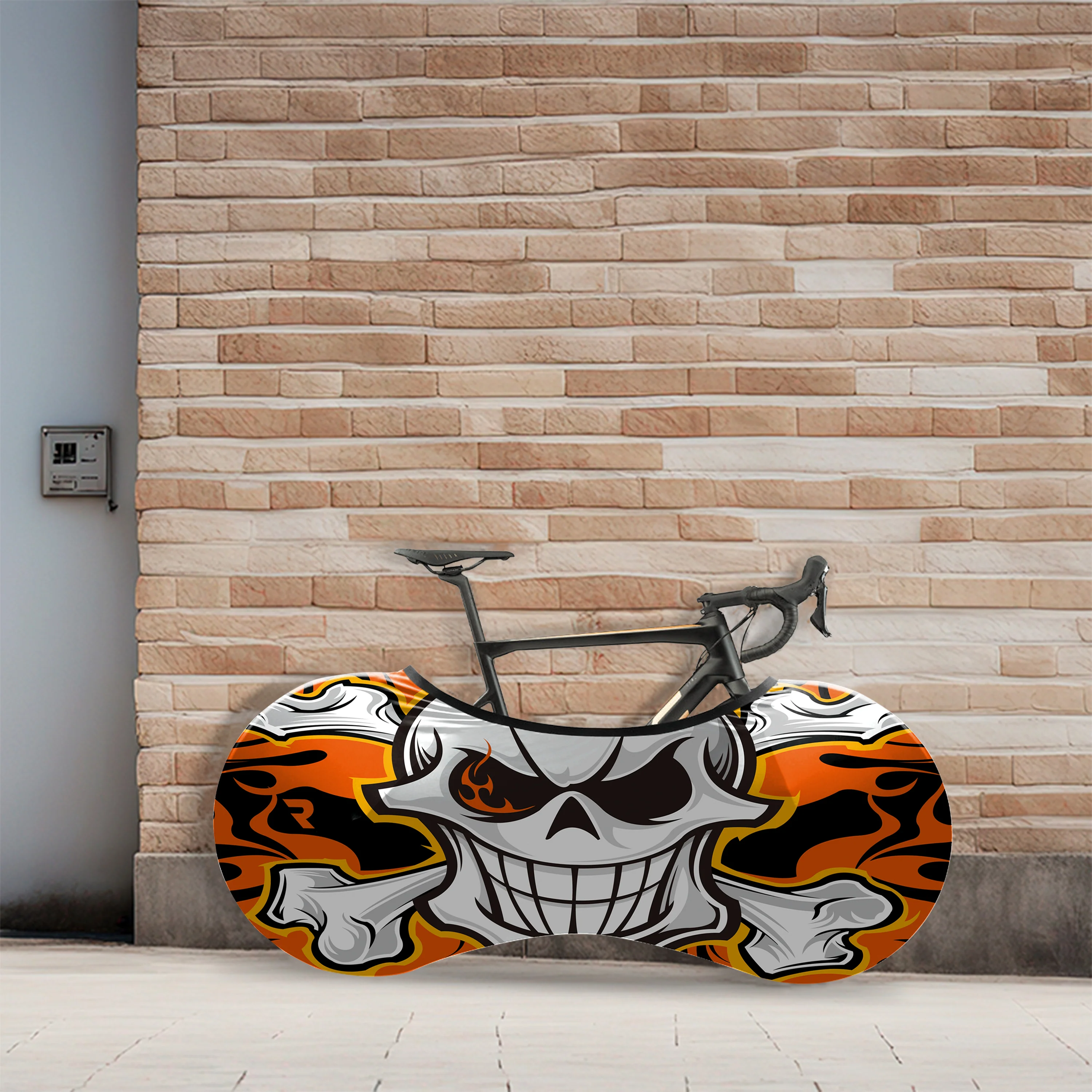Skull Bone Bicycle Wheels Cover - Image 4