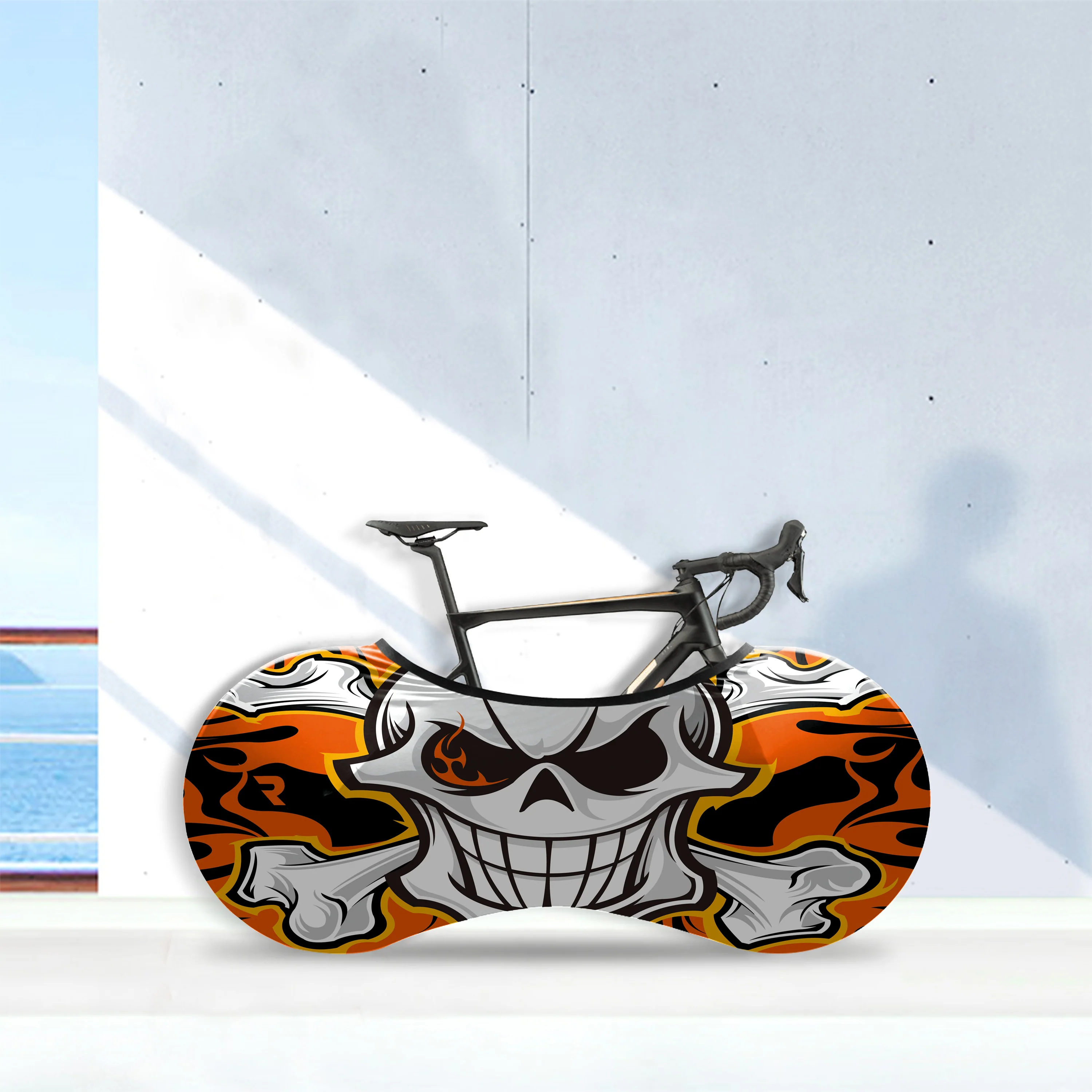 Skull Bone Bicycle Wheels Cover - Image 5
