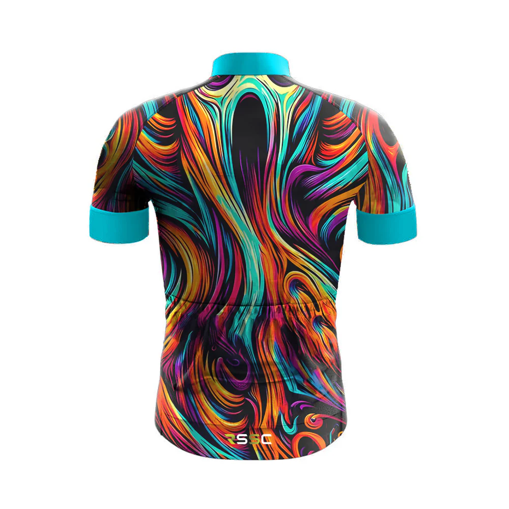 Skull Color Spirit Animal Illustration Men's Cycling Kit - Image 4