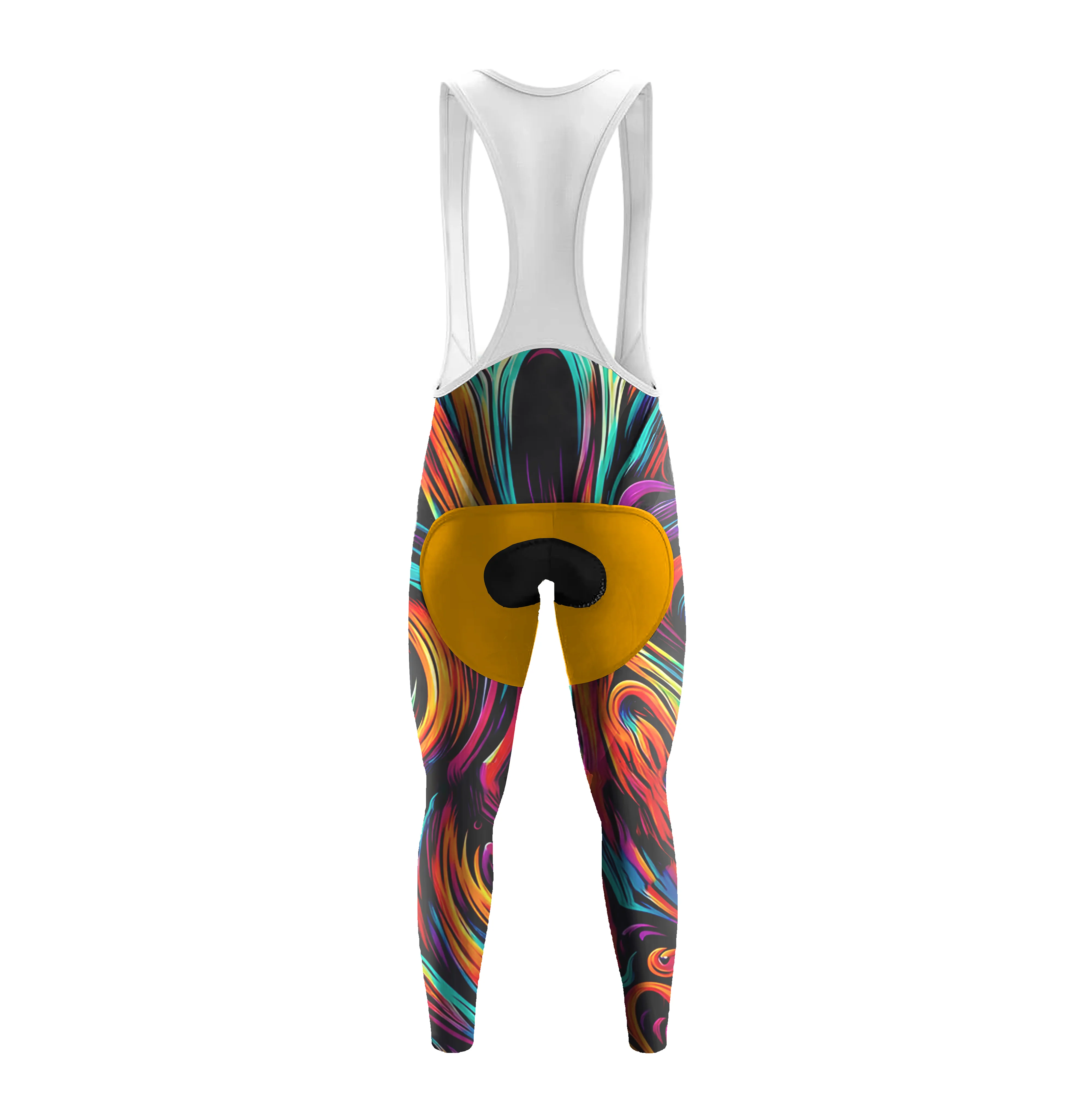 Skull Color Spirit Animal Illustration Men's Long Sleeve Cycling Kit - Image 6