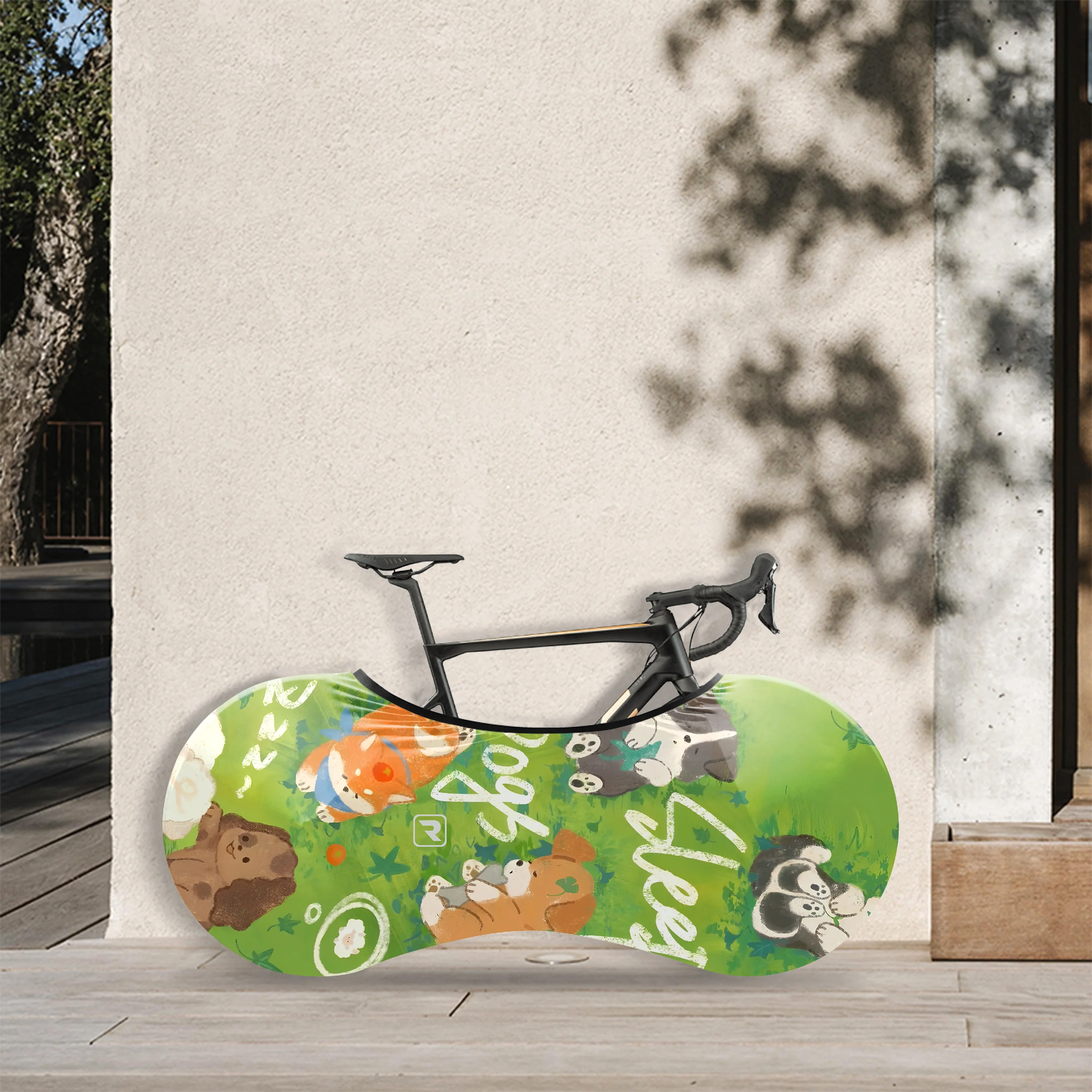 Sleep Dogs Bicycle Wheels Cover - Image 2