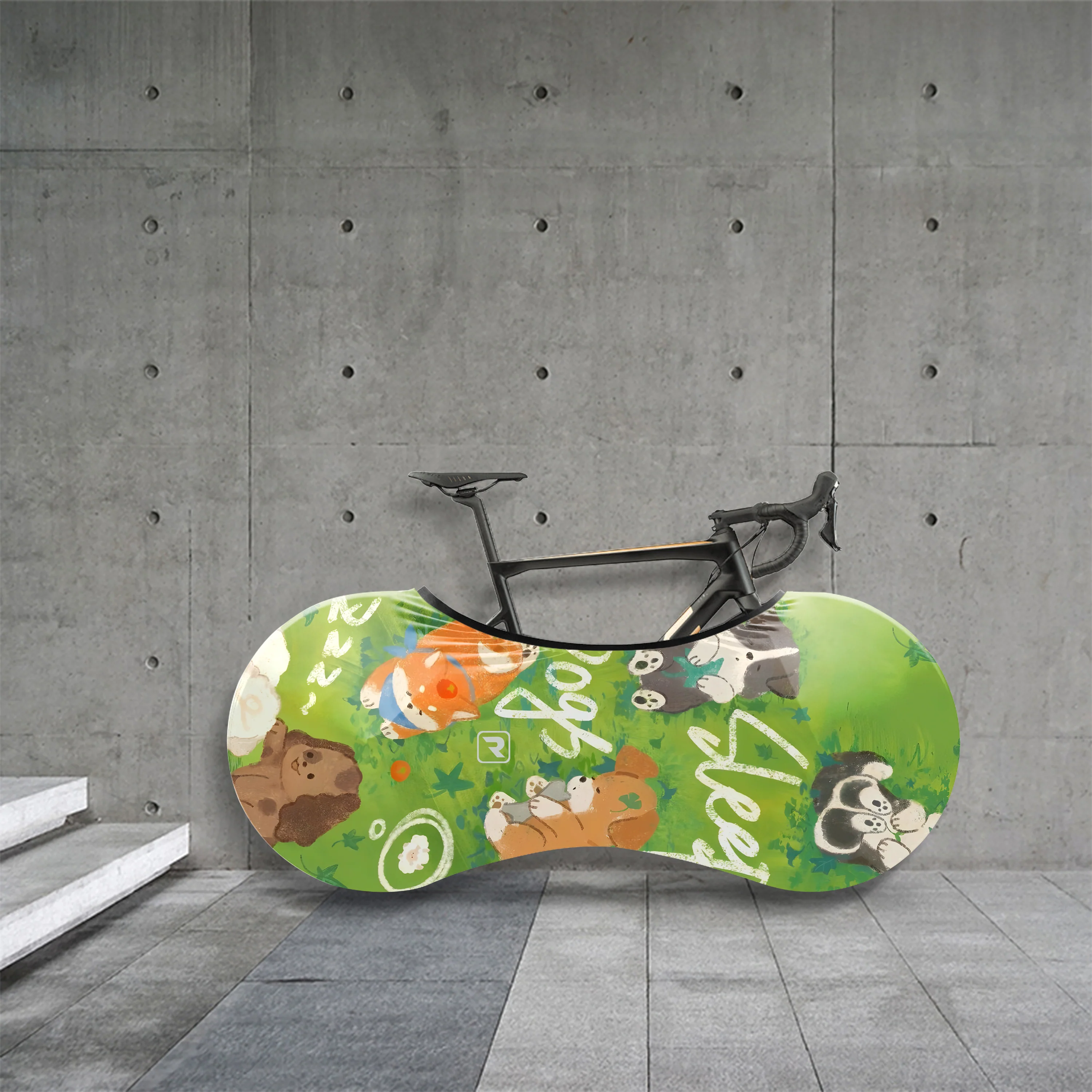 Sleep Dogs Bicycle Wheels Cover - Image 4