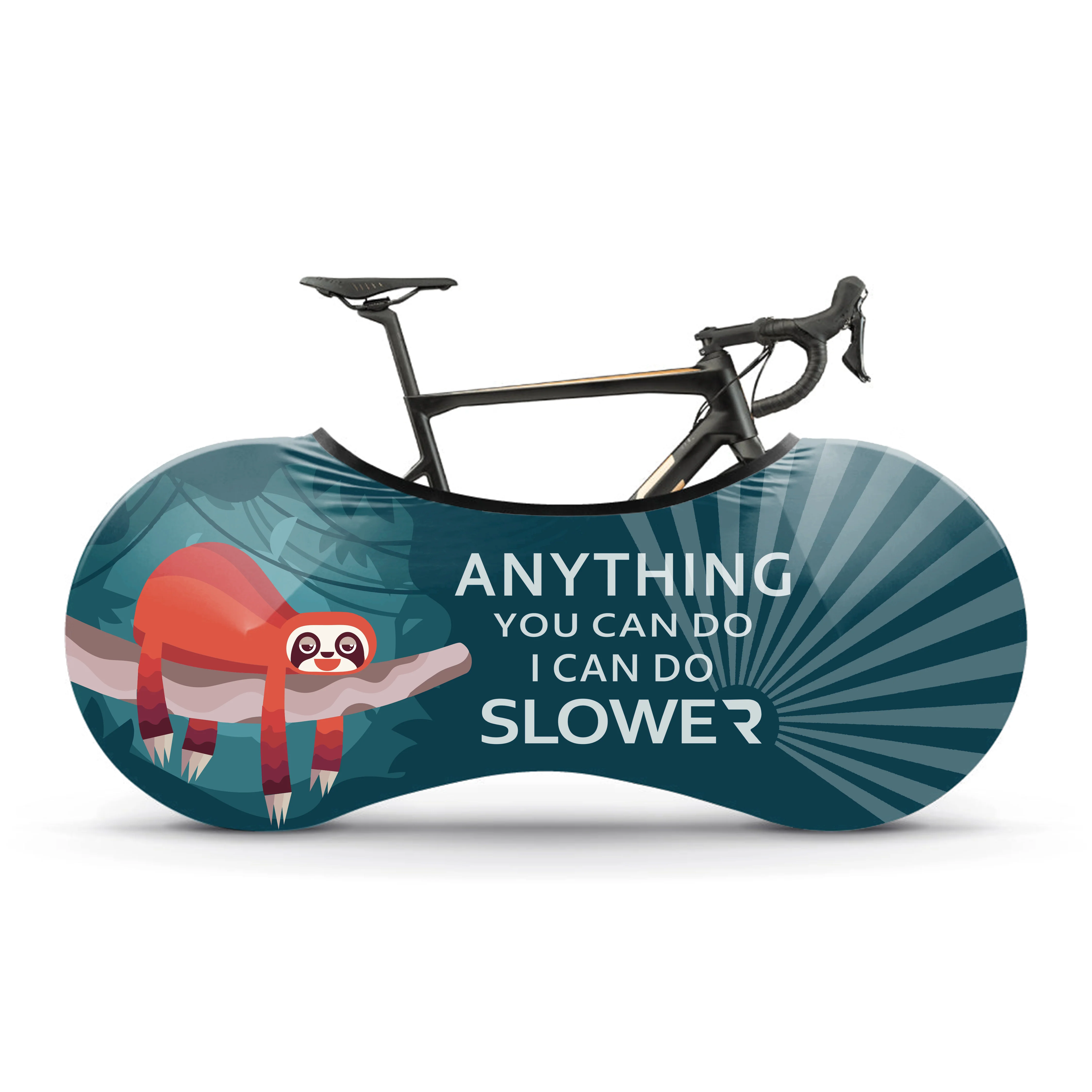 Sloth Can Do Slowe Bicycle Wheels Cover