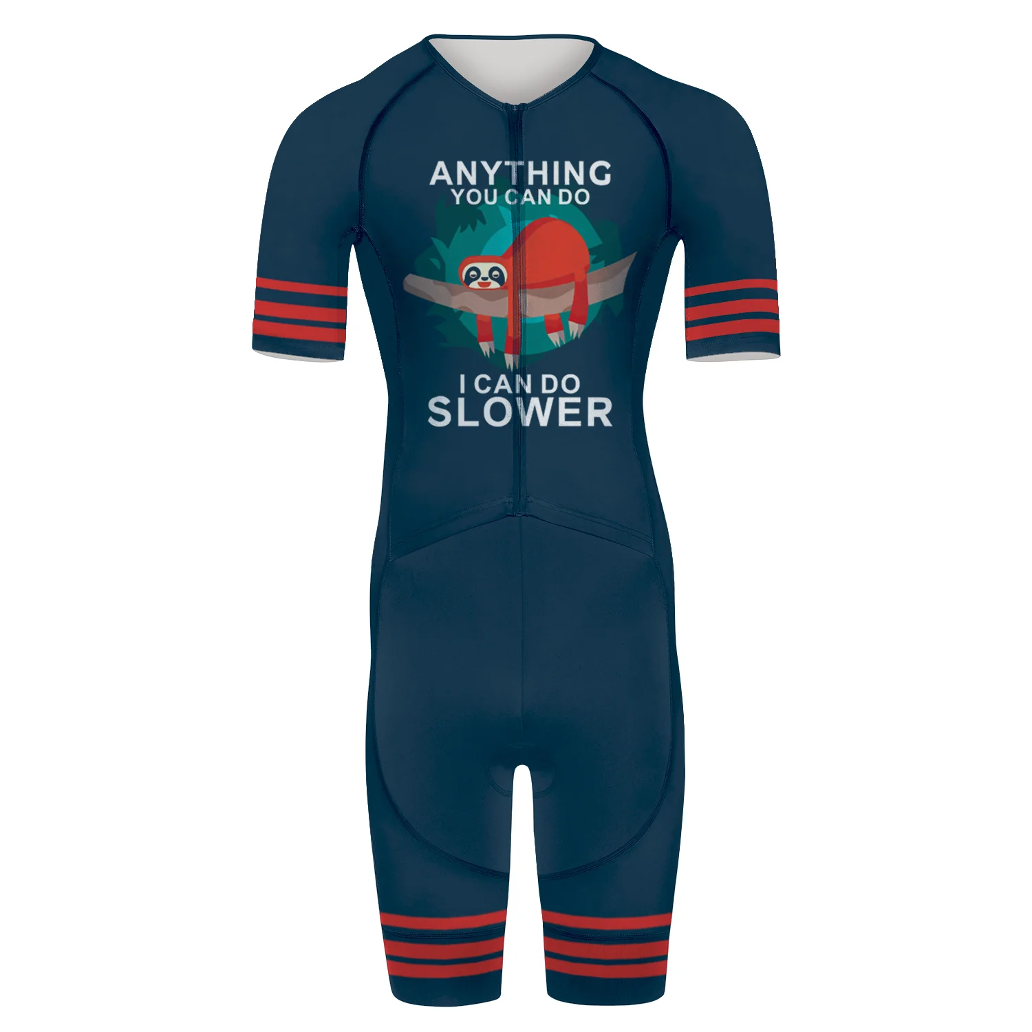 Sloth Can Do Slower Men's Triathlon Suit