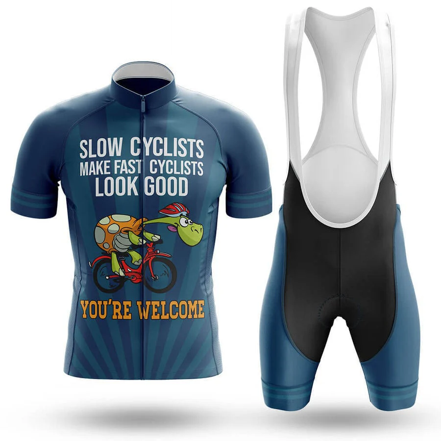 Slow Cyclist Men's Short Sleeve Cycling Kit