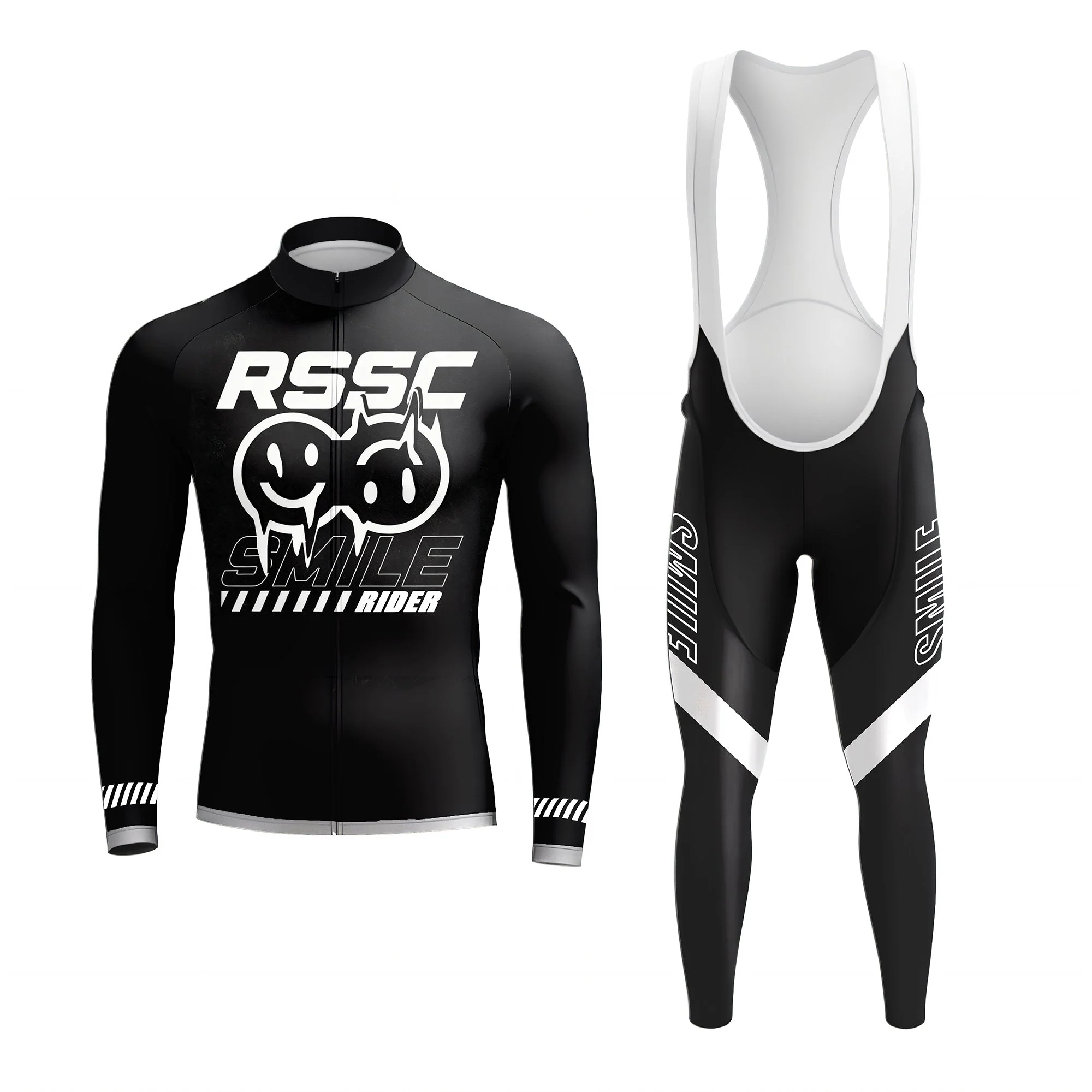 Smile Ride Men's Long Sleeve Cycling Kit