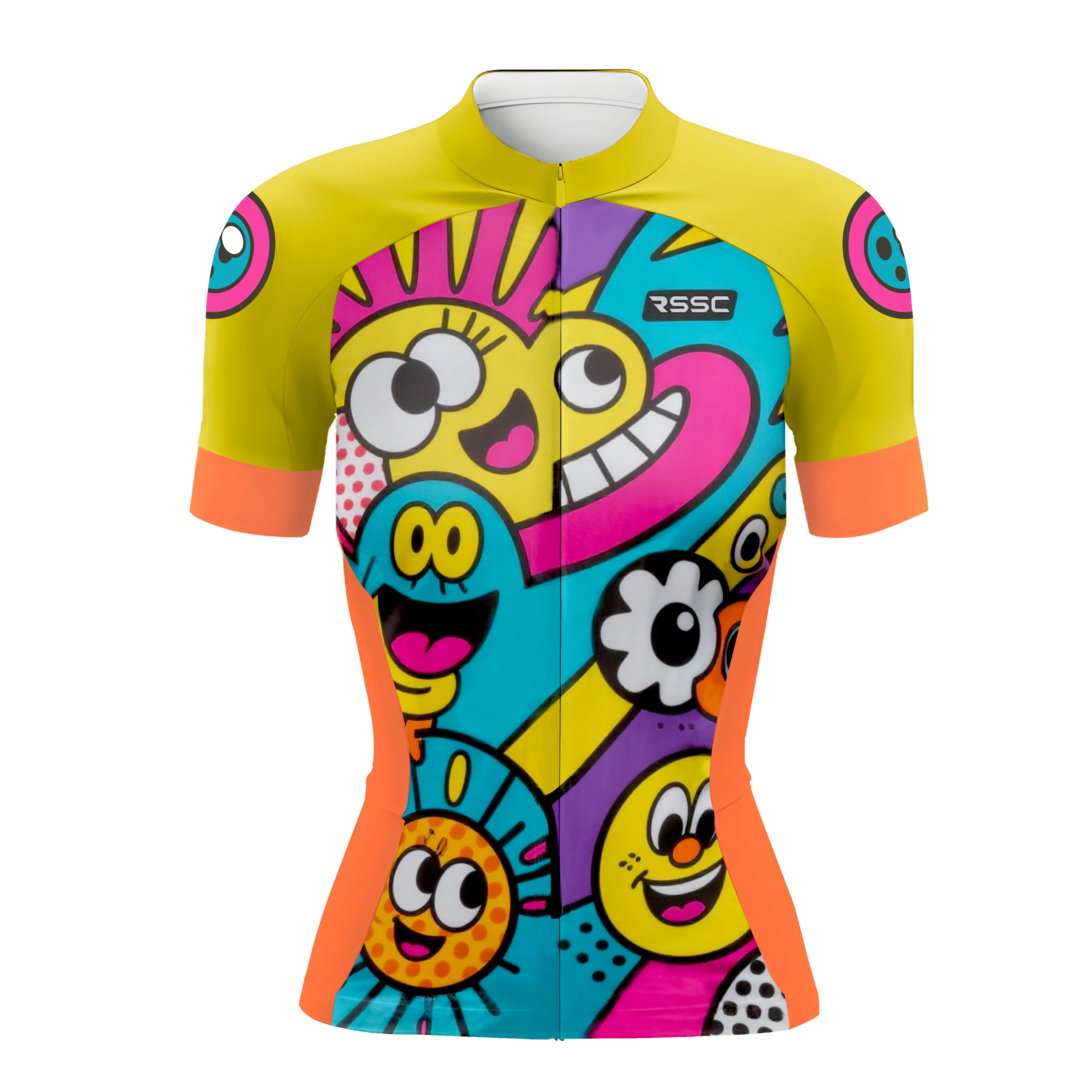 Smiling Sun Women's Short Sleeve Cycling Kit - Image 3