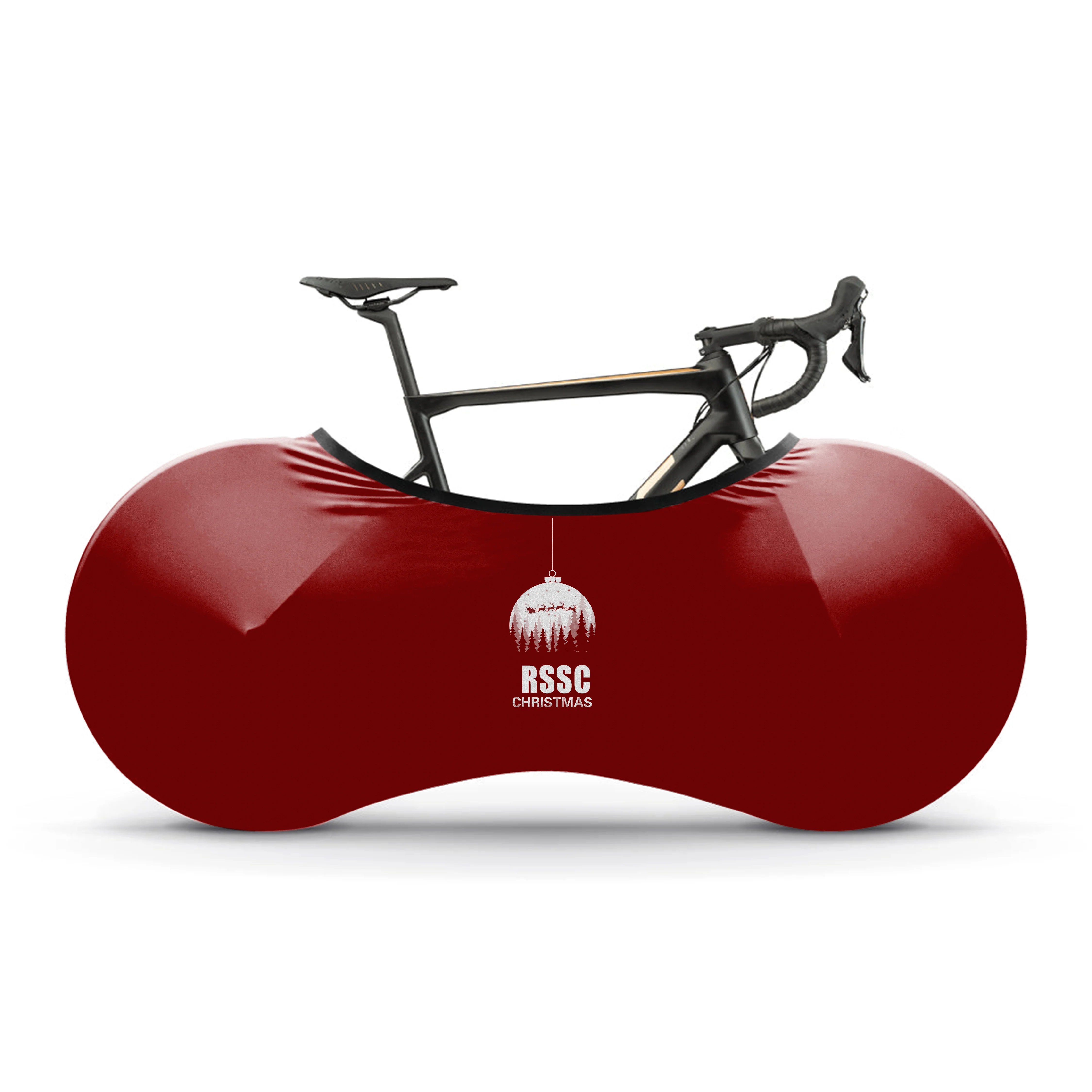 Christmas Snowflake Bell Bicycle Wheels Cover