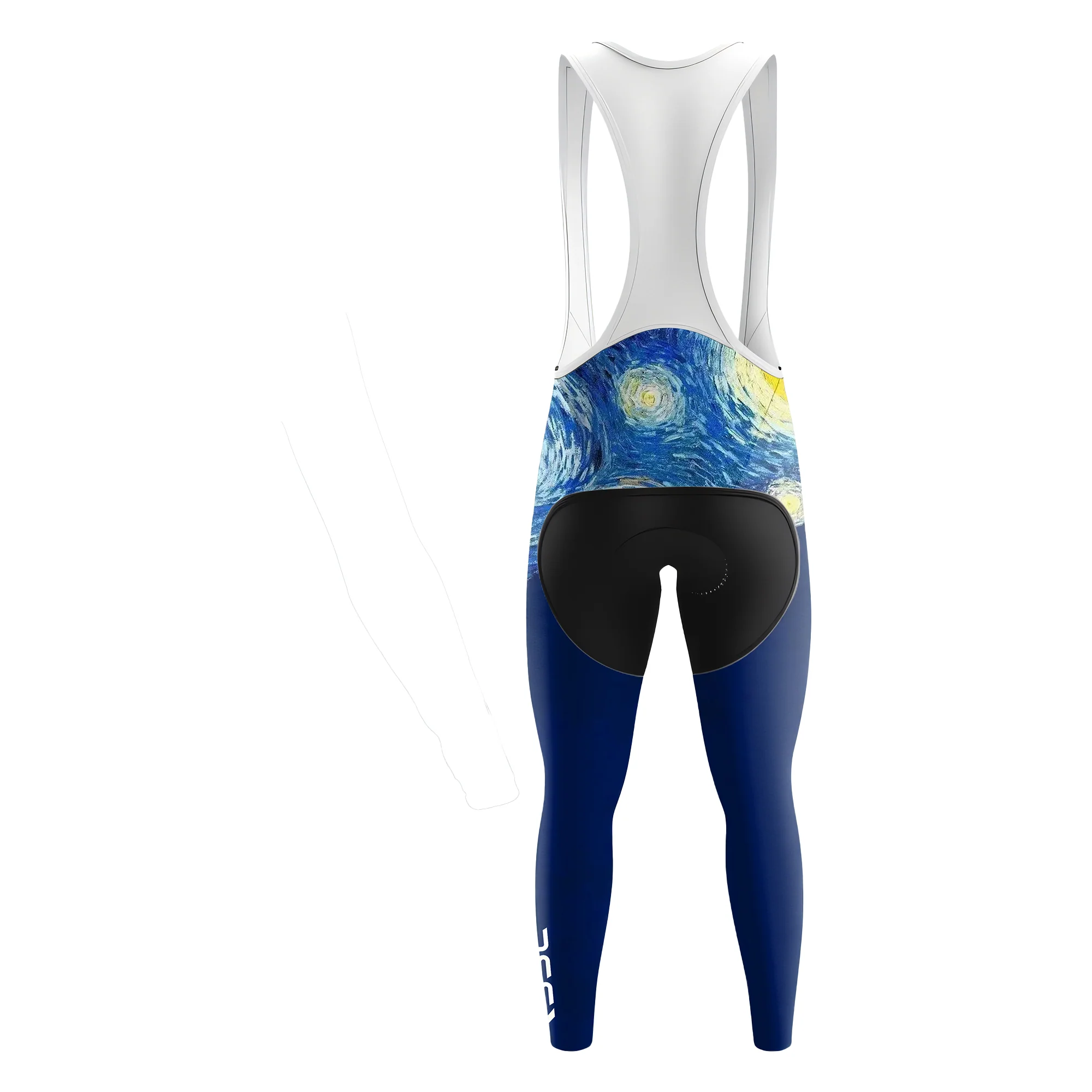 Starry Night Women's Long Sleeve Cycling Kit - Image 6