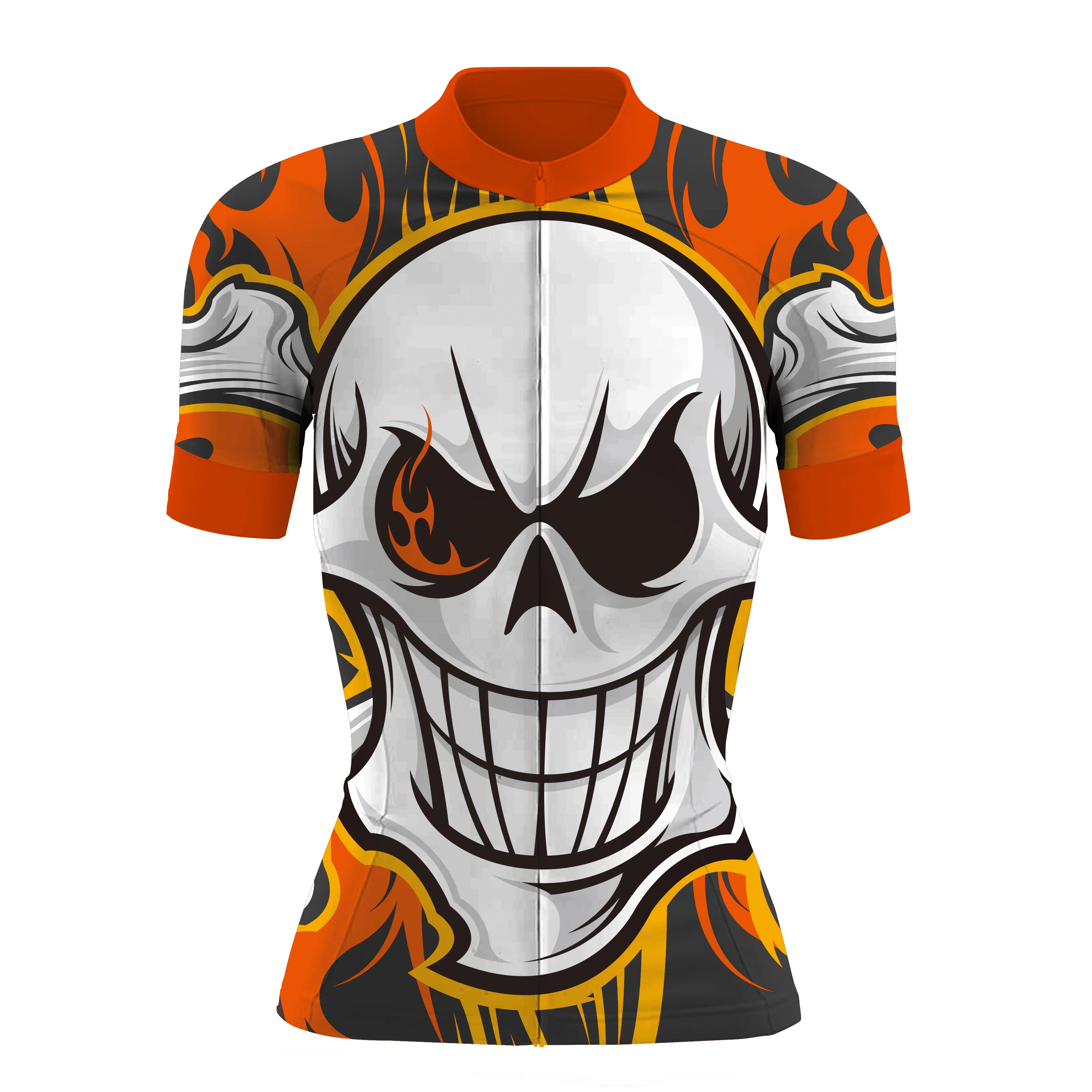 Sugar Skull Women's Short Sleeve Cycling Kit - Image 3