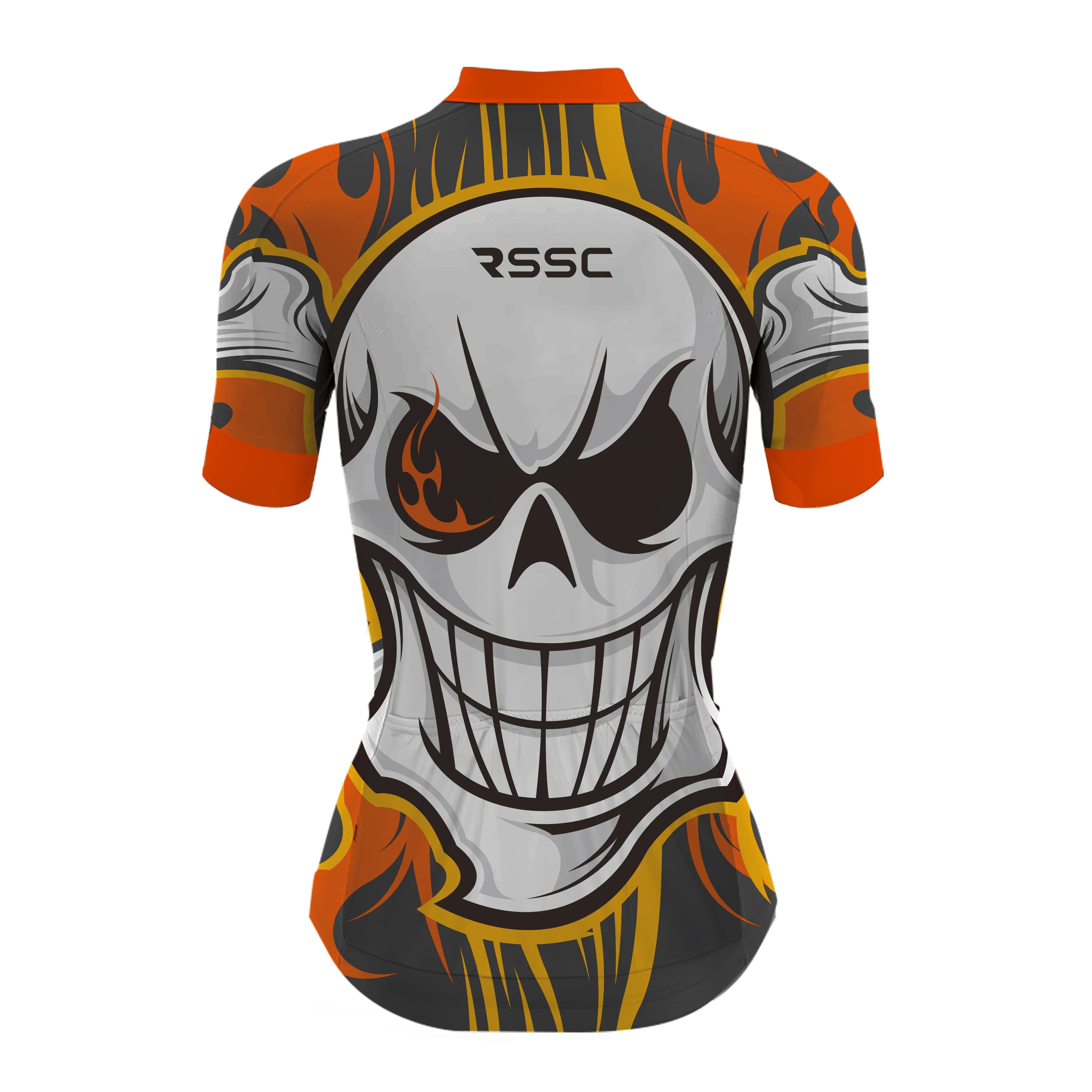Sugar Skull Women's Short Sleeve Cycling Kit - Image 4