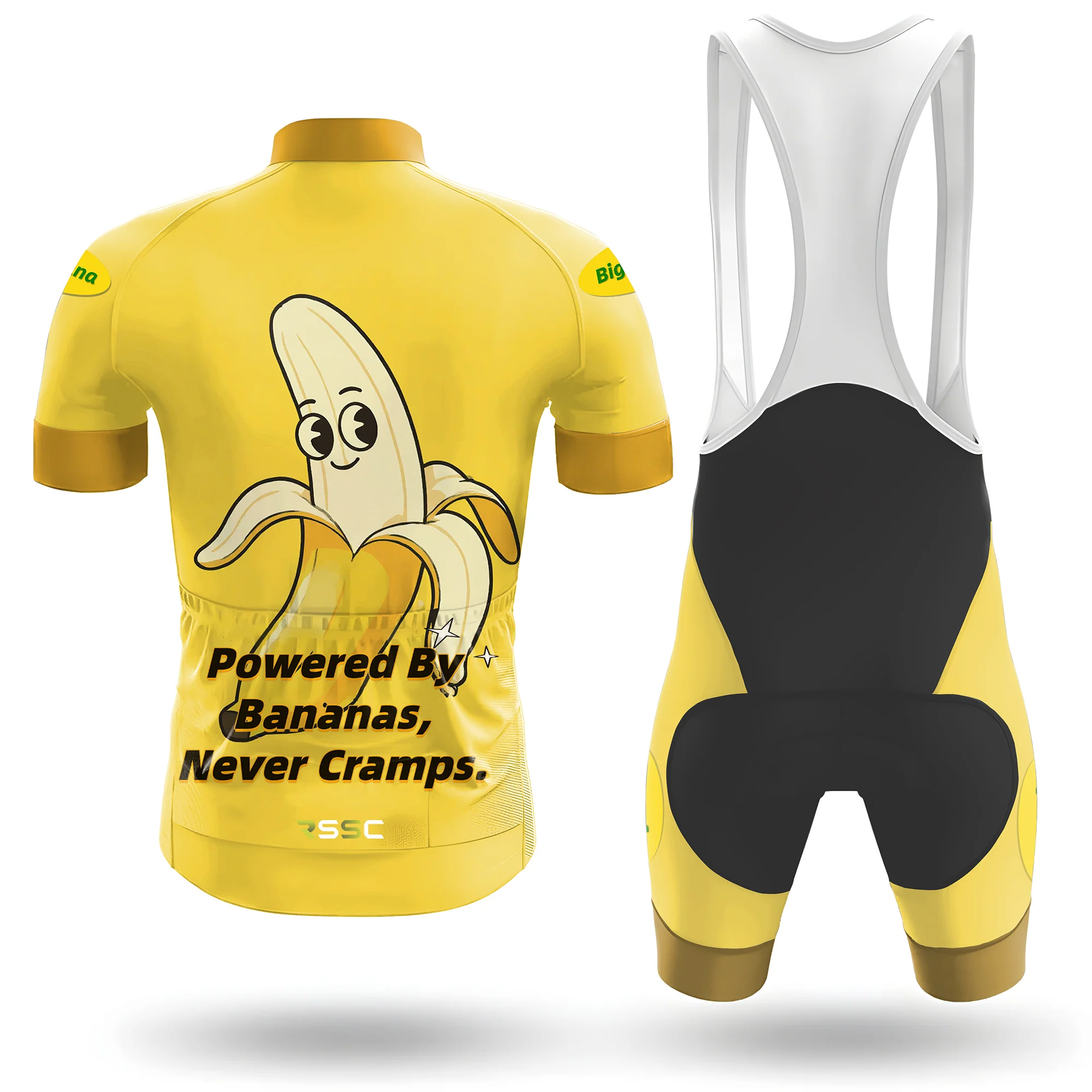 Super big banana Men's Short Sleeve Cycling Kit - Image 2
