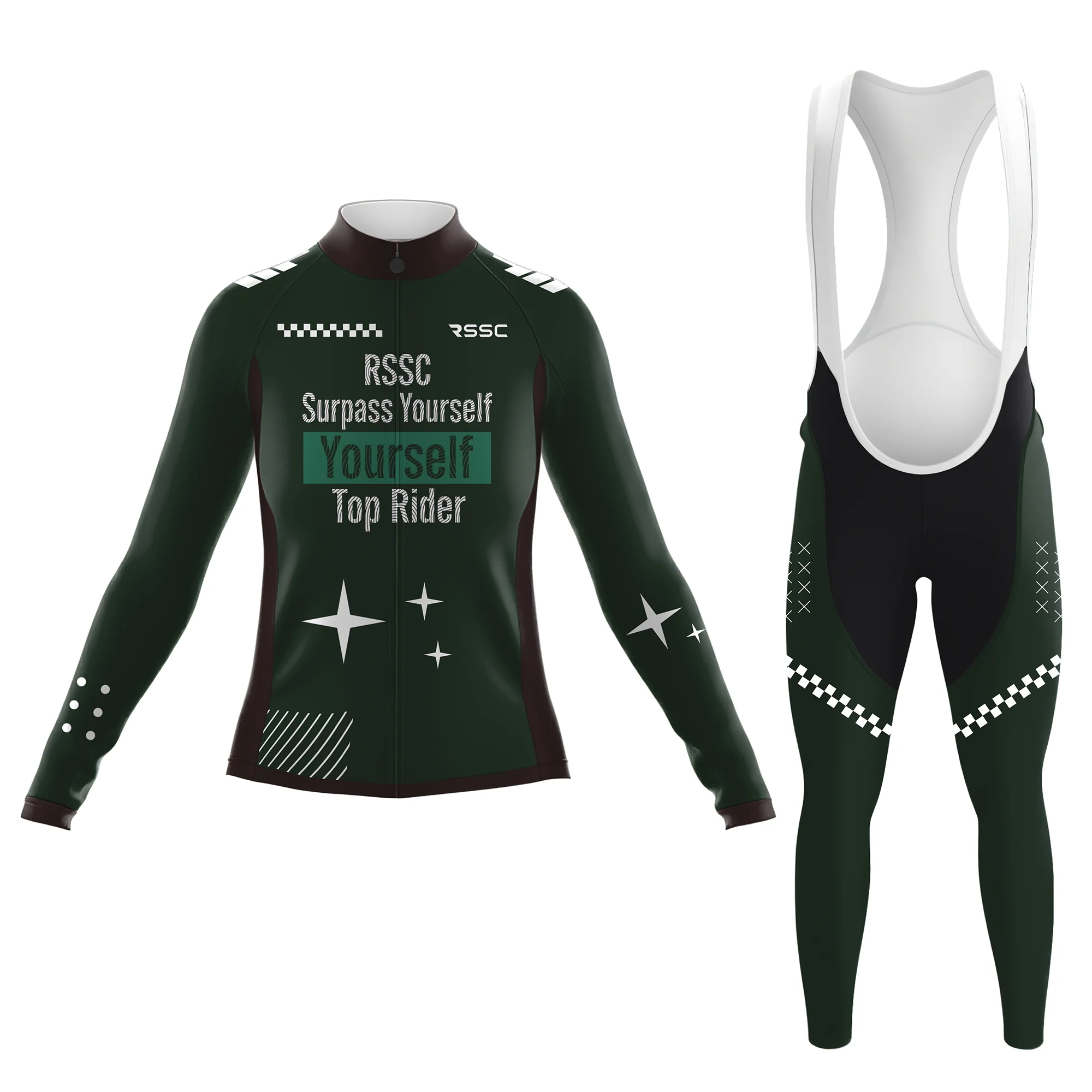 Surpass Yourself Women's Long Sleeve Cycling Kit