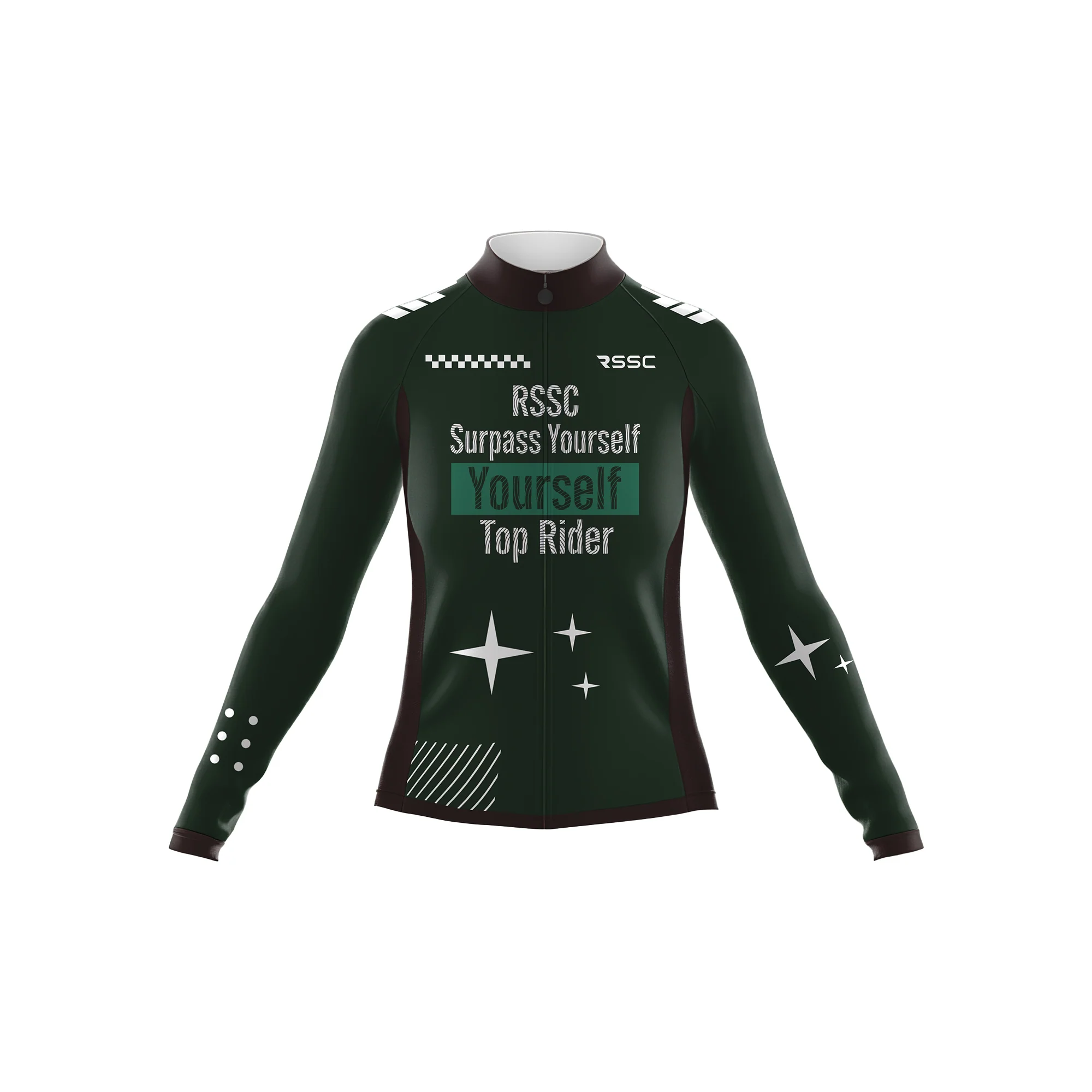 Surpass Yourself Women's Long Sleeve Cycling Kit - Image 3