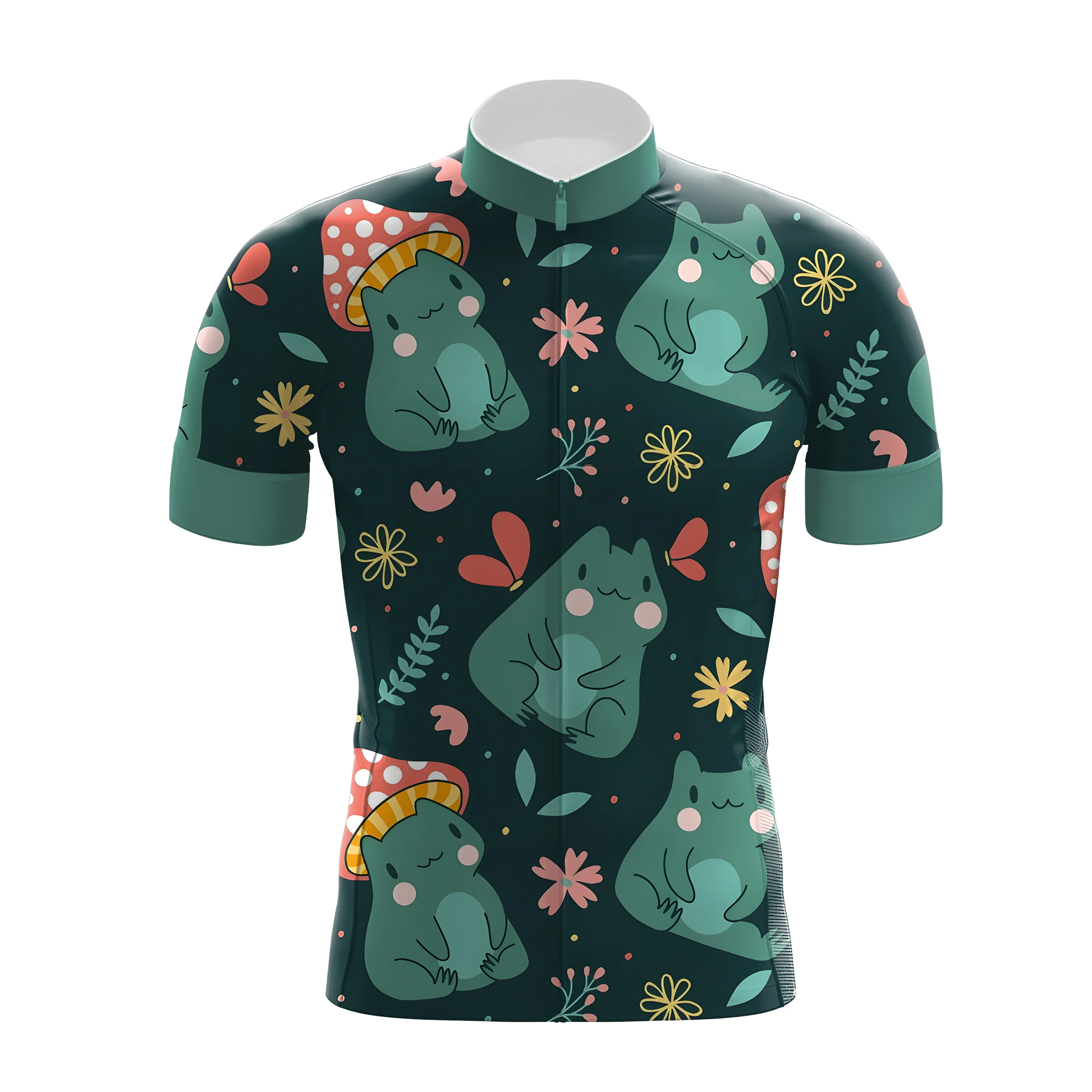 Sweet Froggy In Autumn Men's Cycling Kit - Image 3