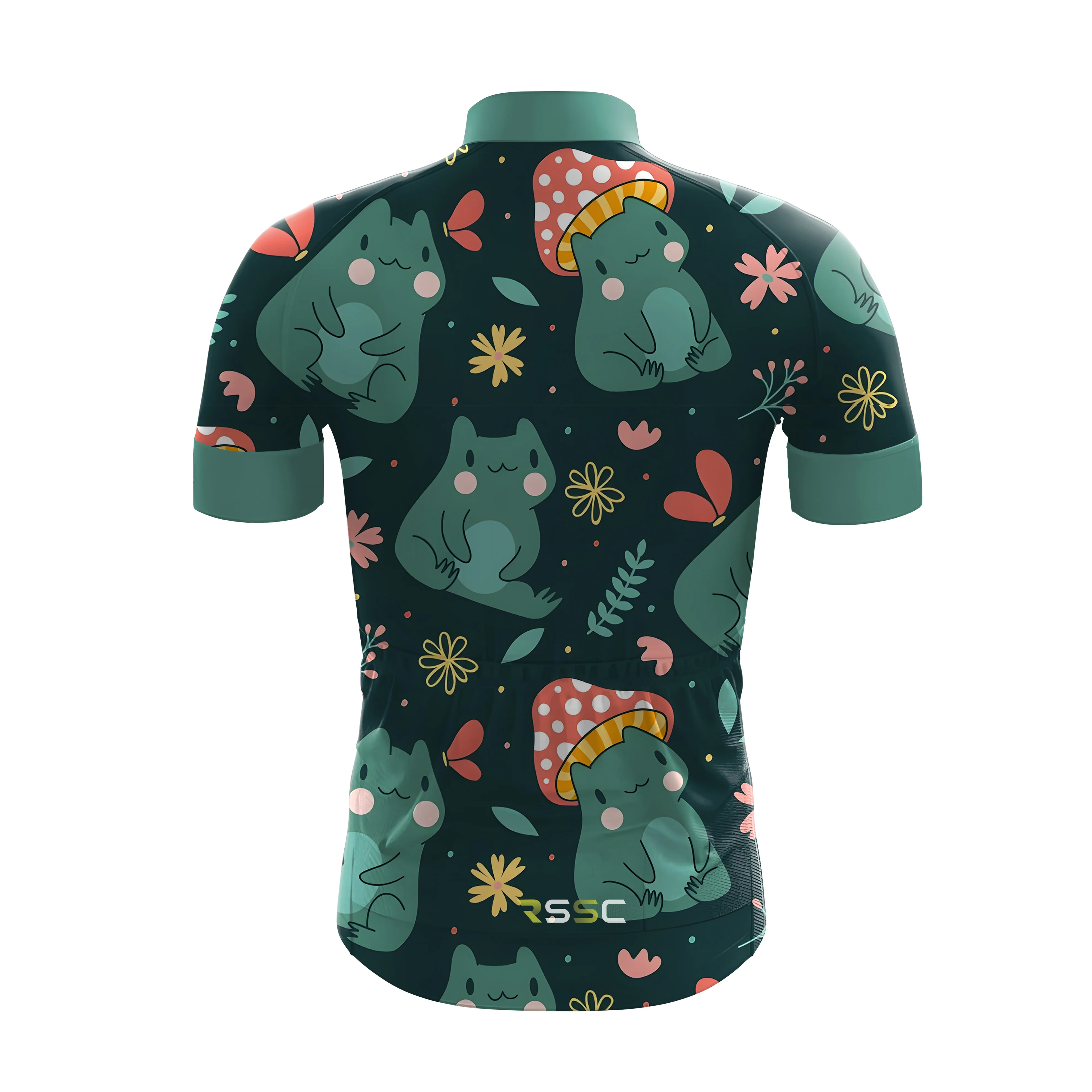 Sweet Froggy In Autumn Men's Cycling Kit - Image 4