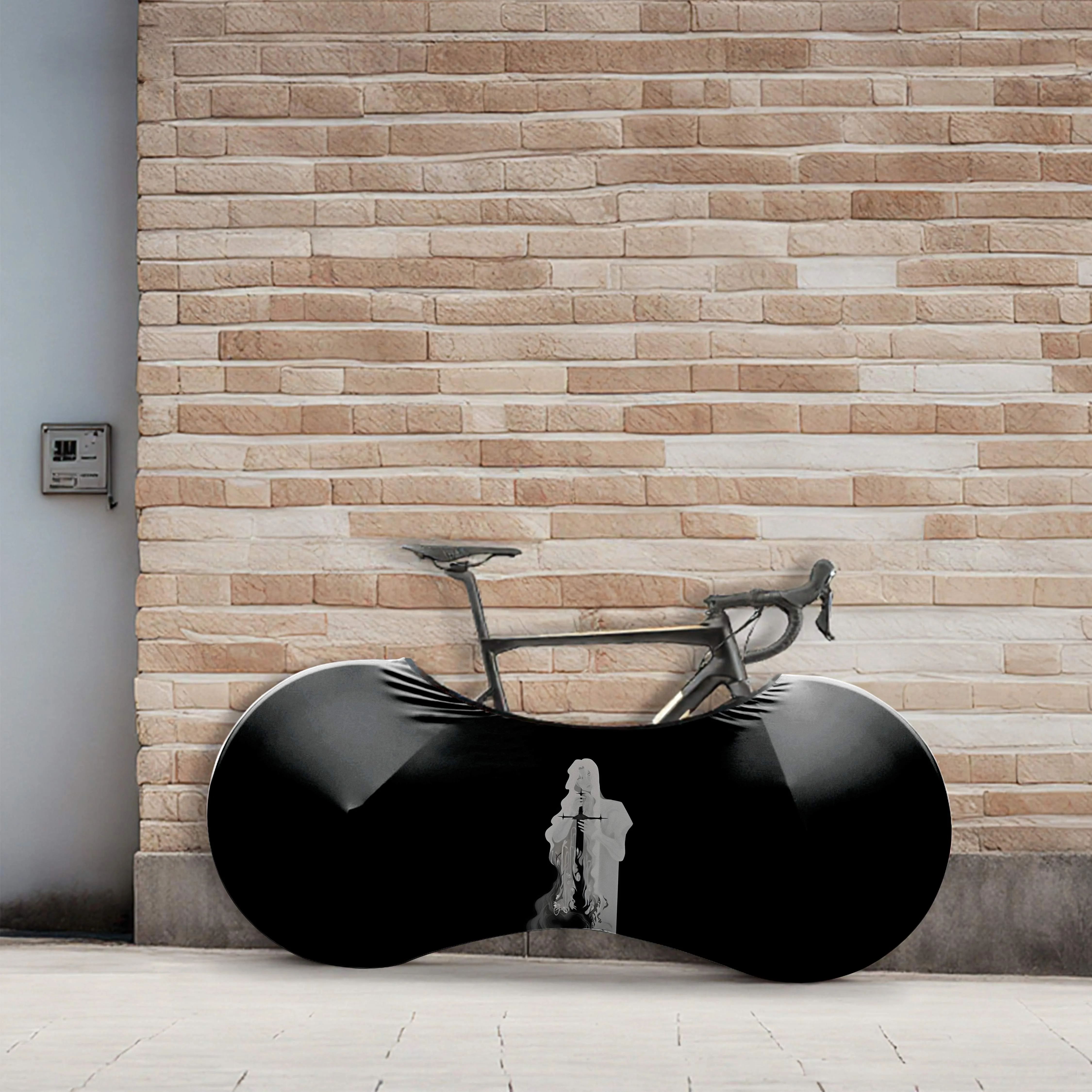 Swordmaiden Holy Blade Bicycle Wheels Cover - Image 5