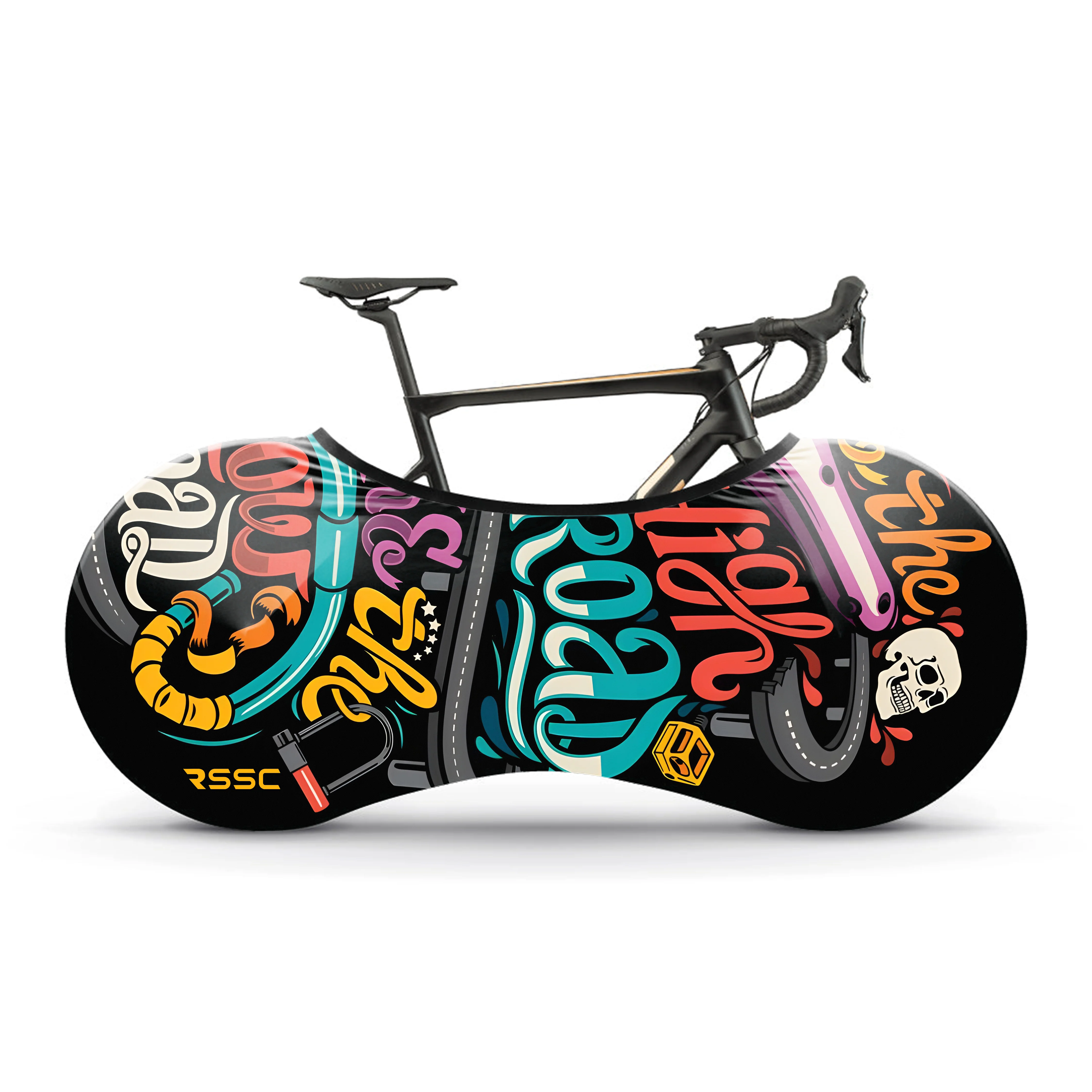 Take The High Road Bicycle Wheels Cover