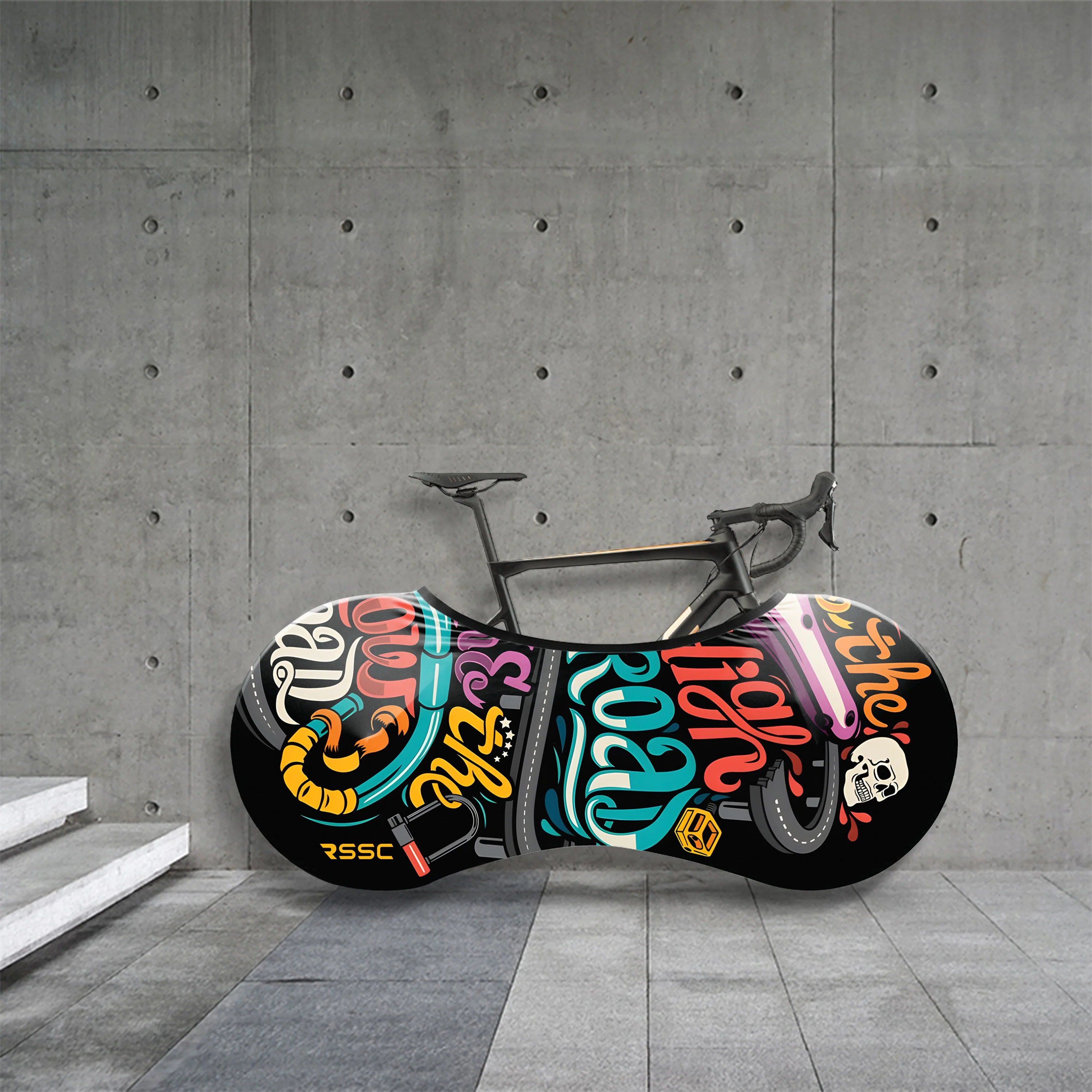 Take The High Road Bicycle Wheels Cover - Image 4