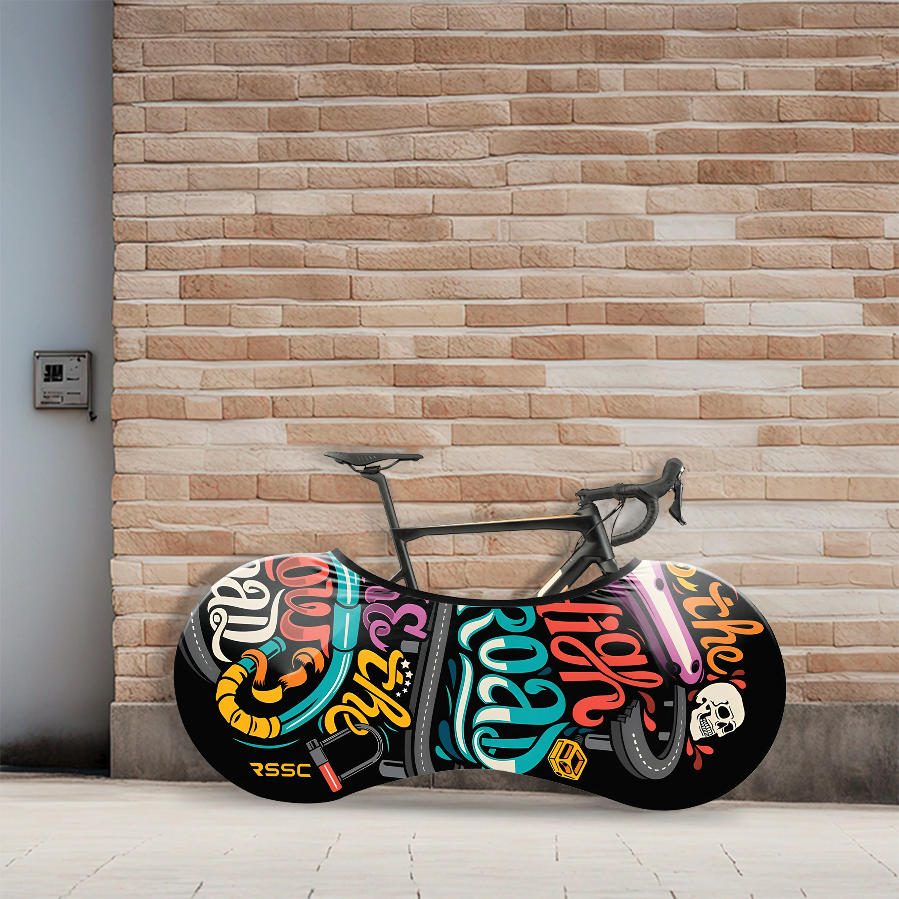 Take The High Road Bicycle Wheels Cover - Image 5