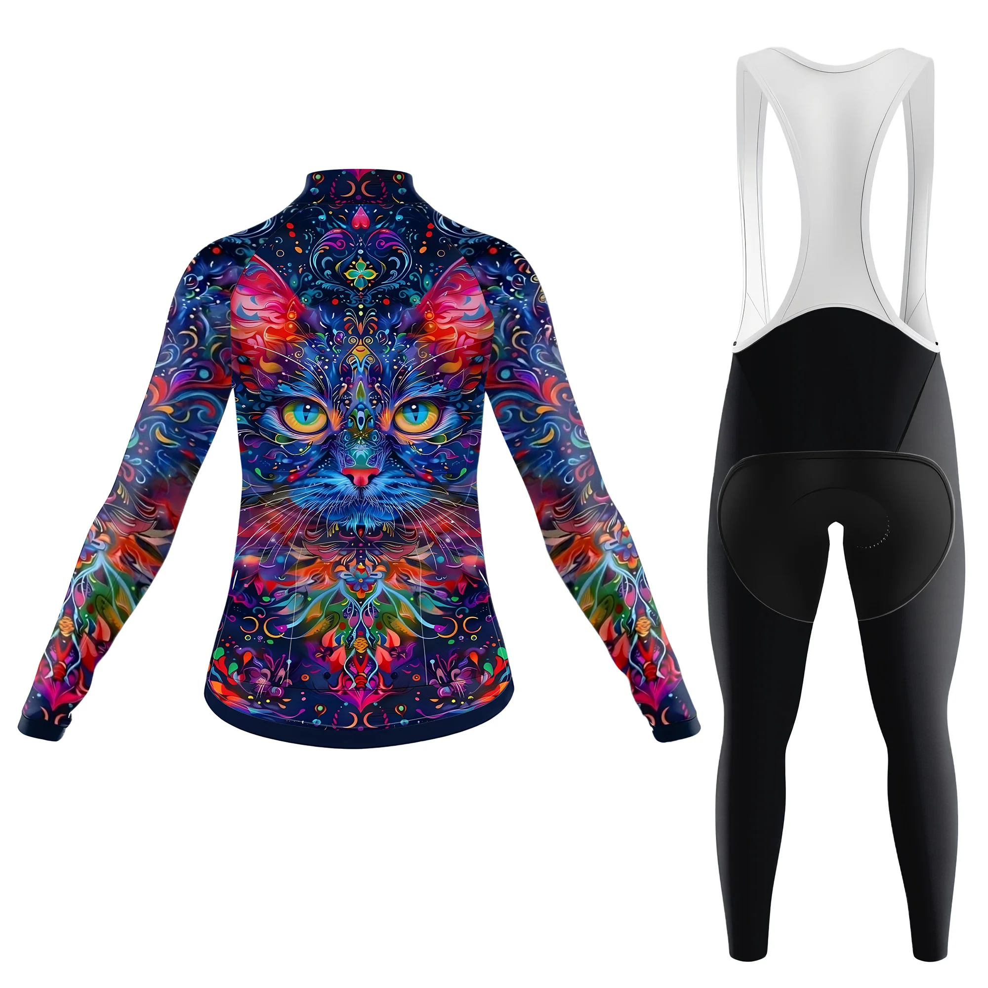 Tech Cat Women's Long Sleeve Cycling Kit - Image 6