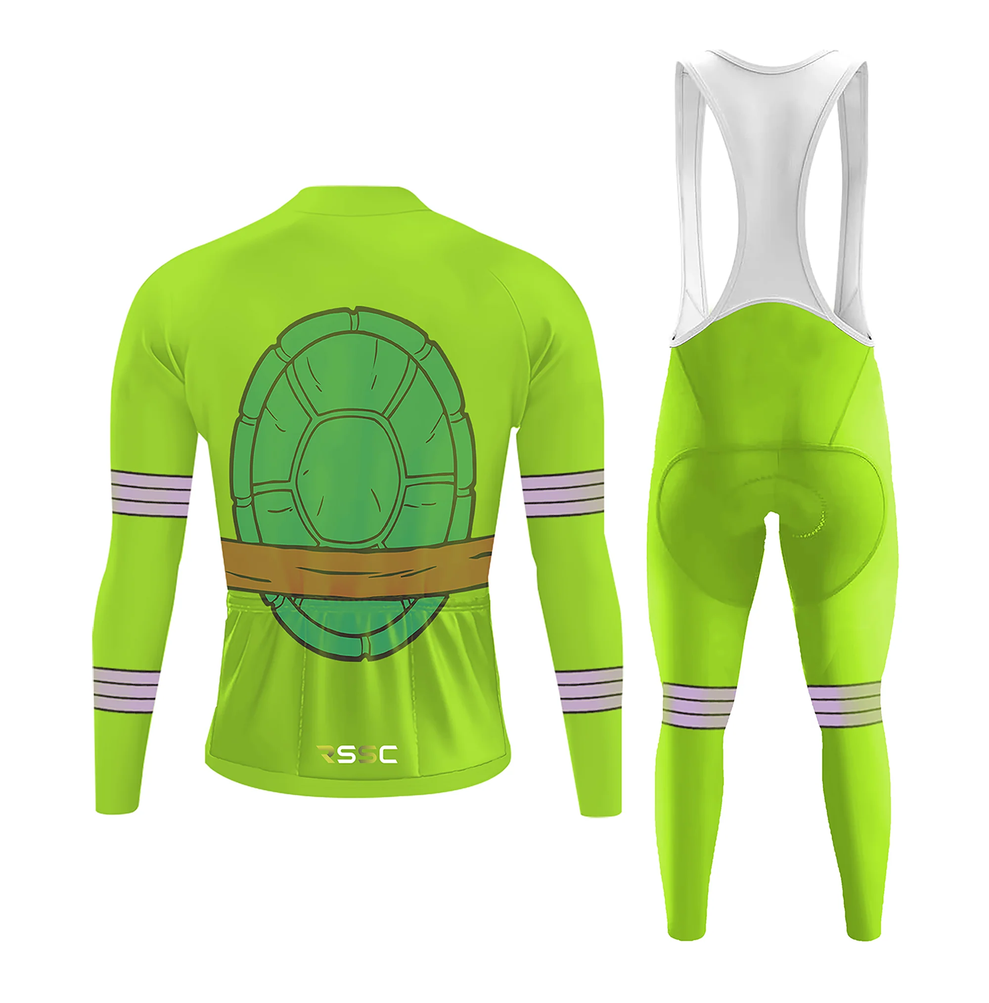 Teenage Mutant Ninja Turtles Men's Long Sleeve Cycling Kit - Image 2