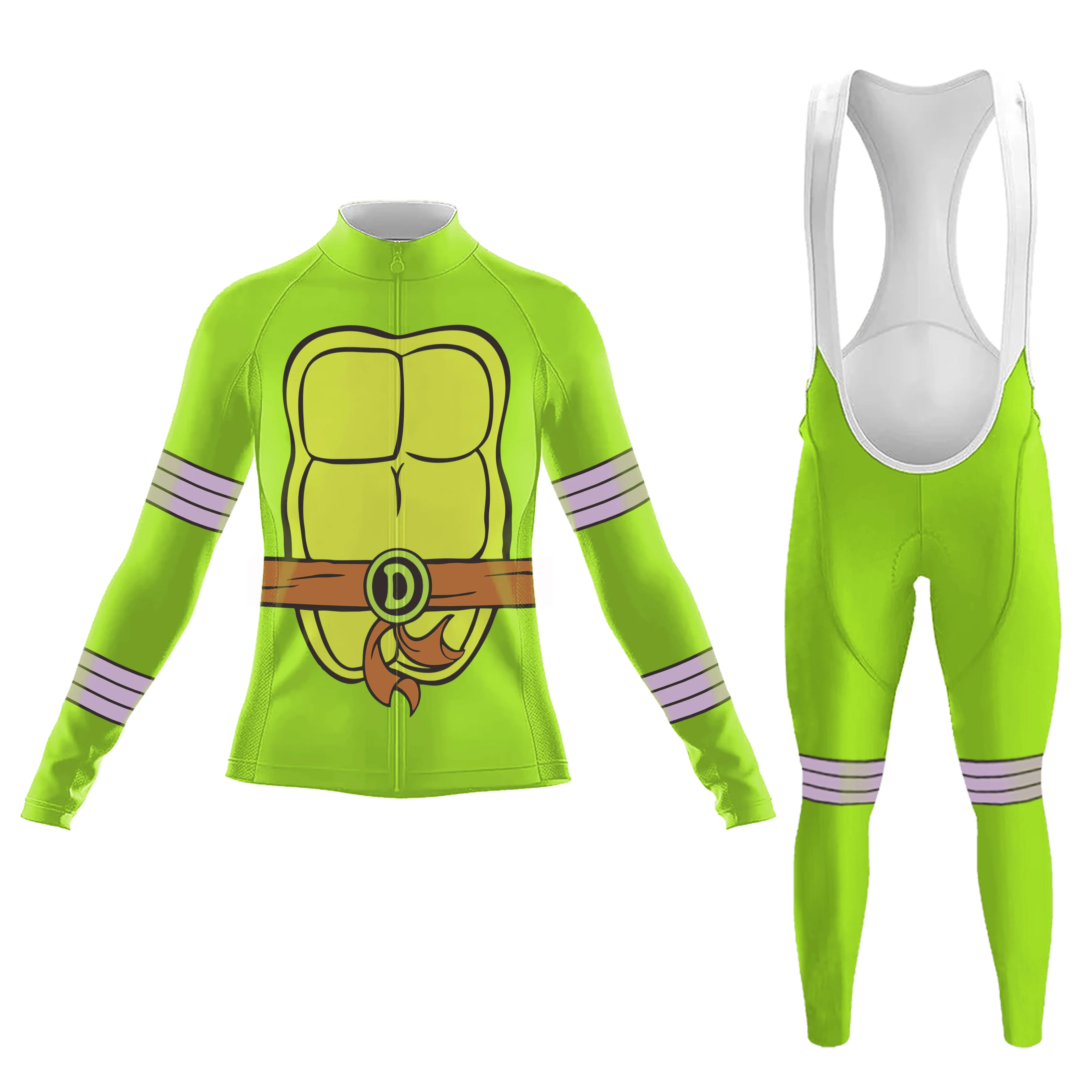 Teenage Mutant Ninja Turtles Women's Long Sleeve Cycling Kit