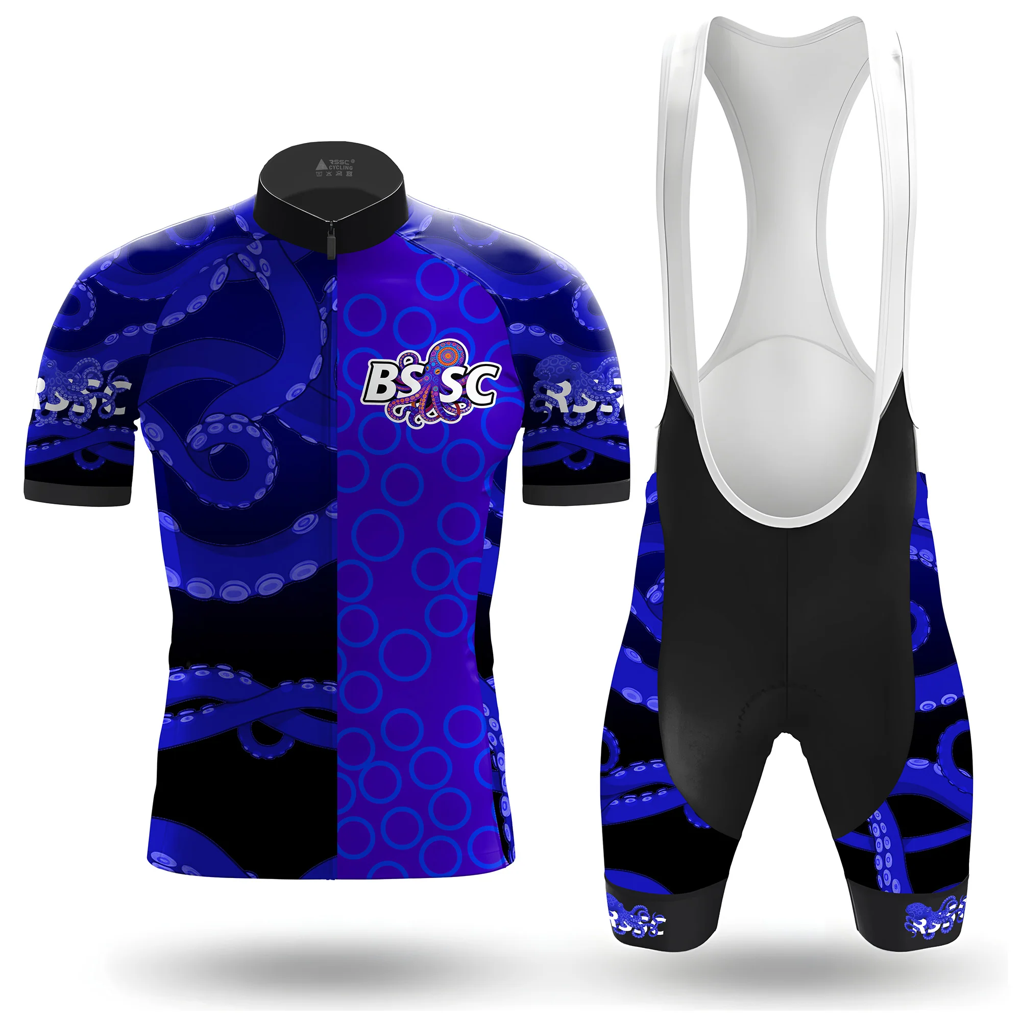 The Abyssal Kraken Men's Short Sleeve Cycling Kit