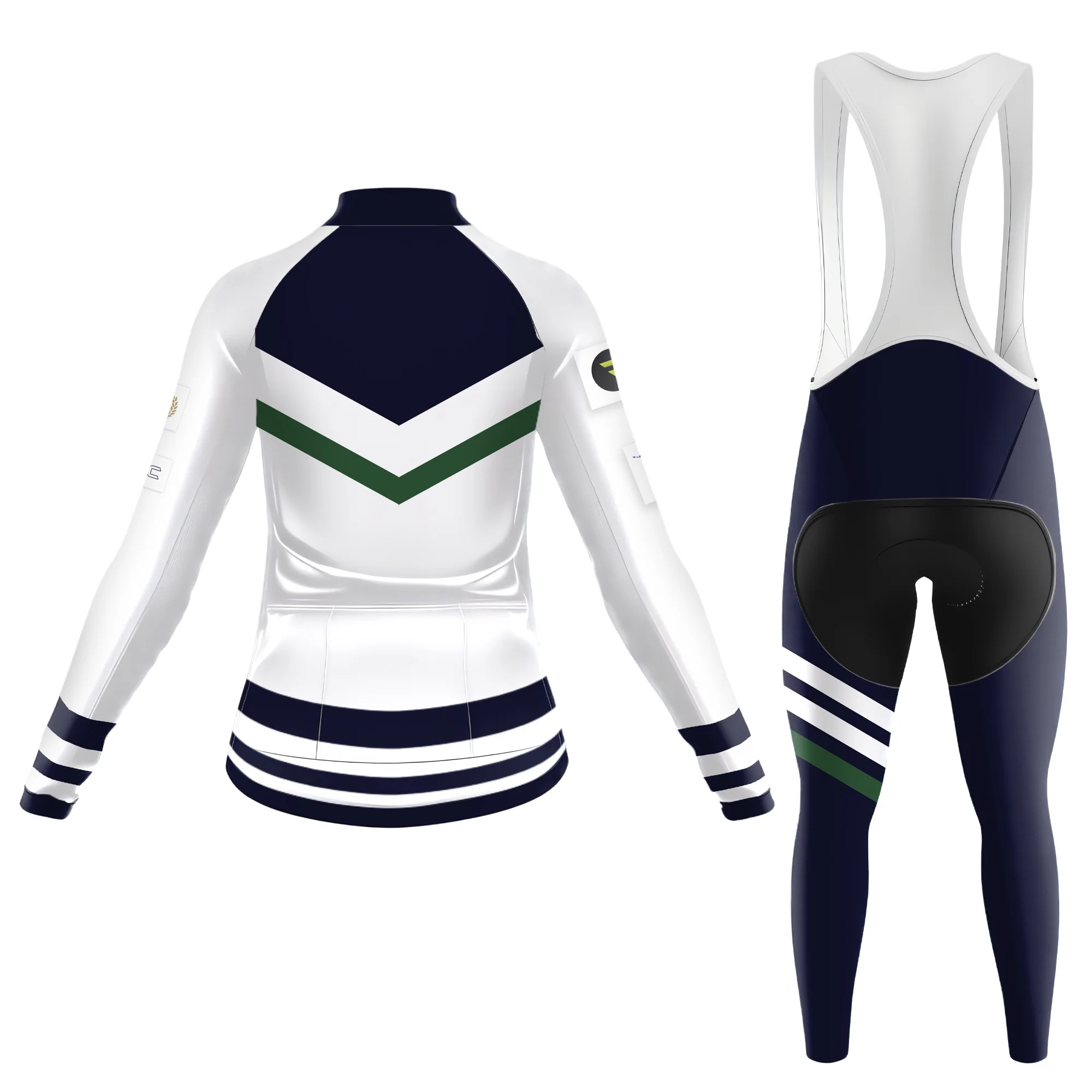 The Coastal Sprint Women's Long Sleeve Cycling Kit - Image 2