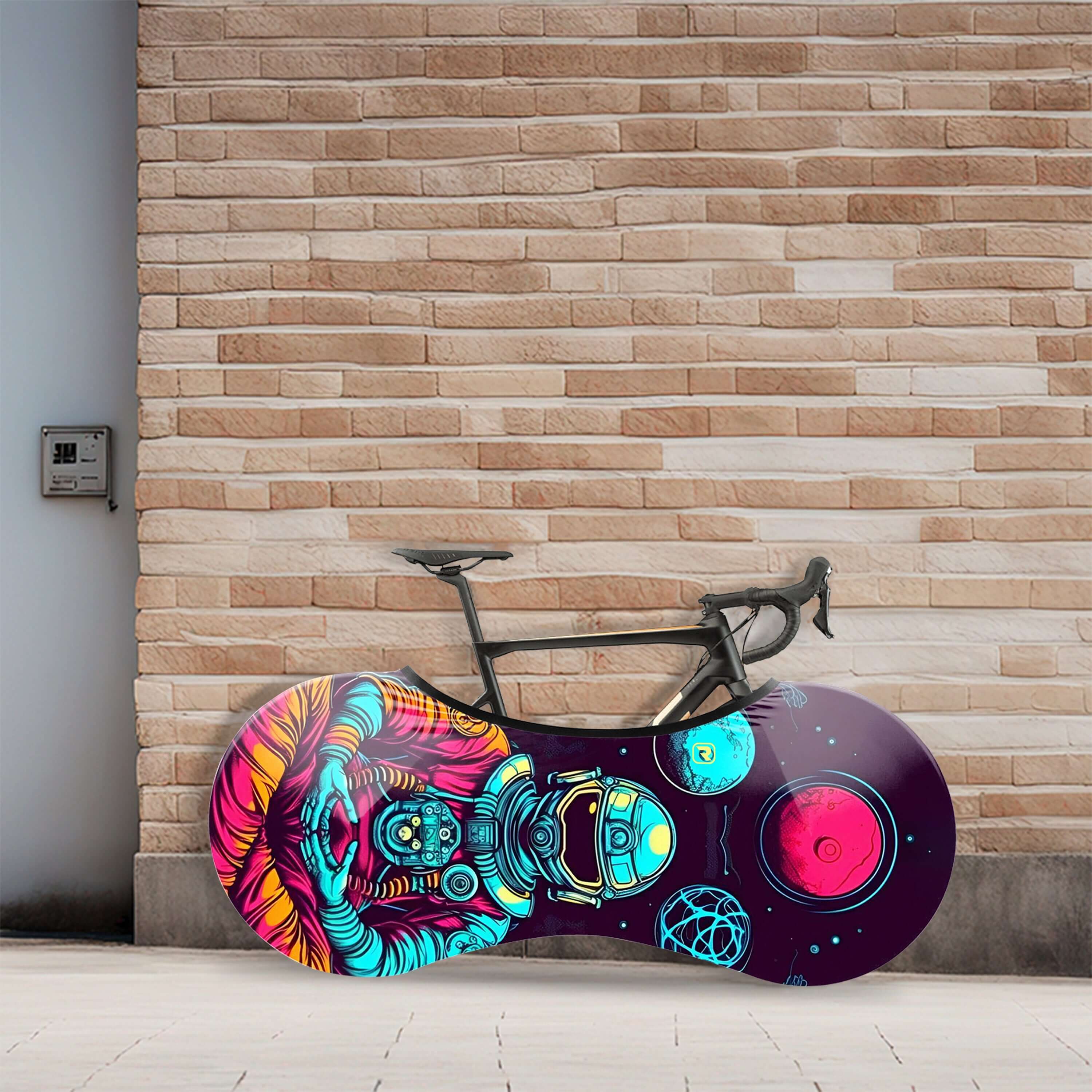 Therapy Illustration Bicycle Wheels Cover - Image 4