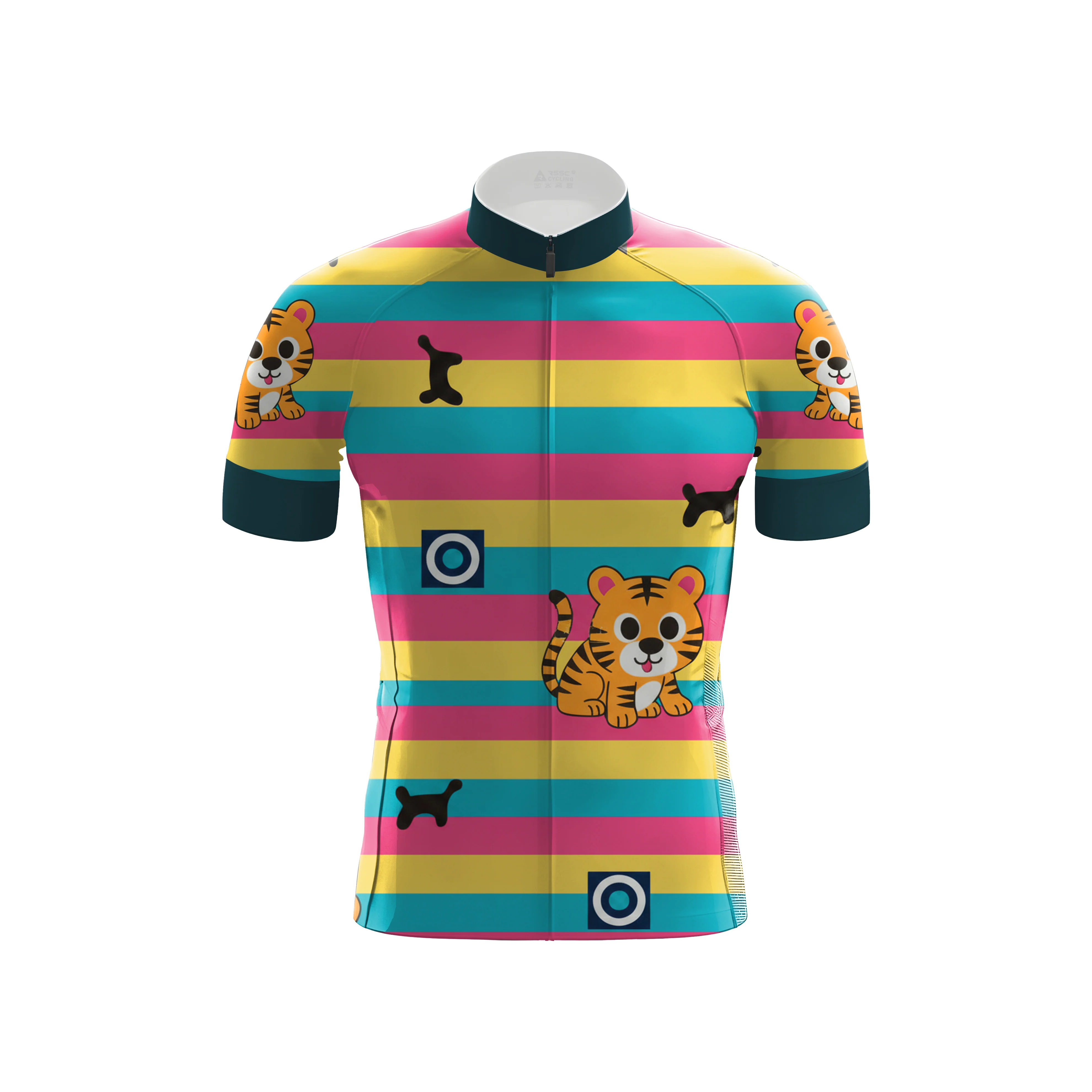 Tiger Cub Stripes Men's Cycling Kit - Image 3